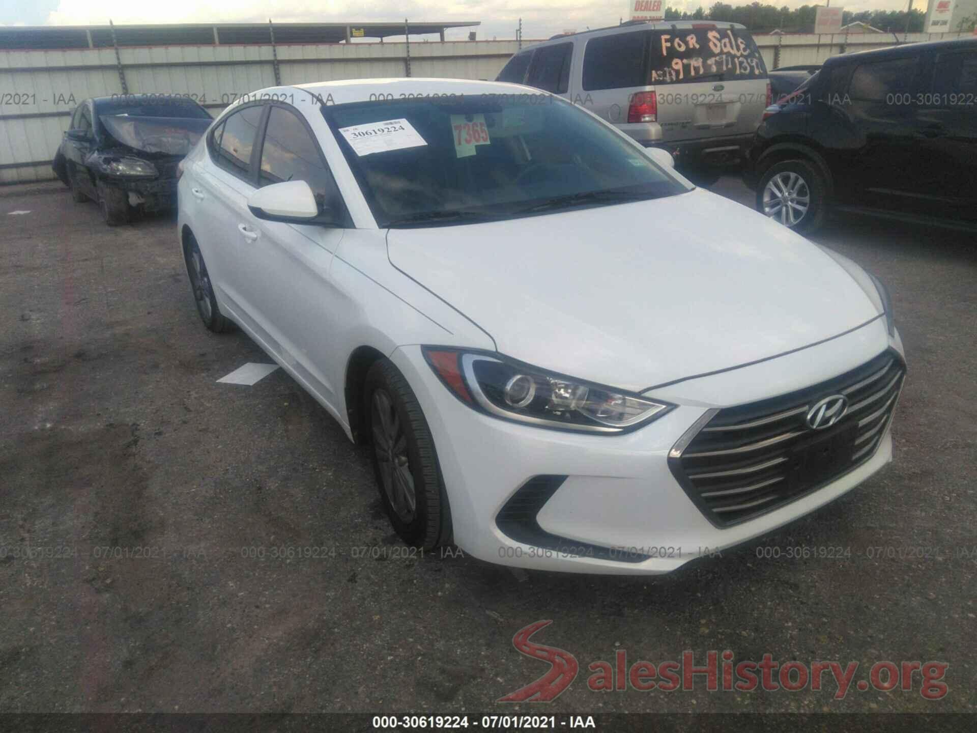 5NPD84LF6HH002271 2017 HYUNDAI ELANTRA