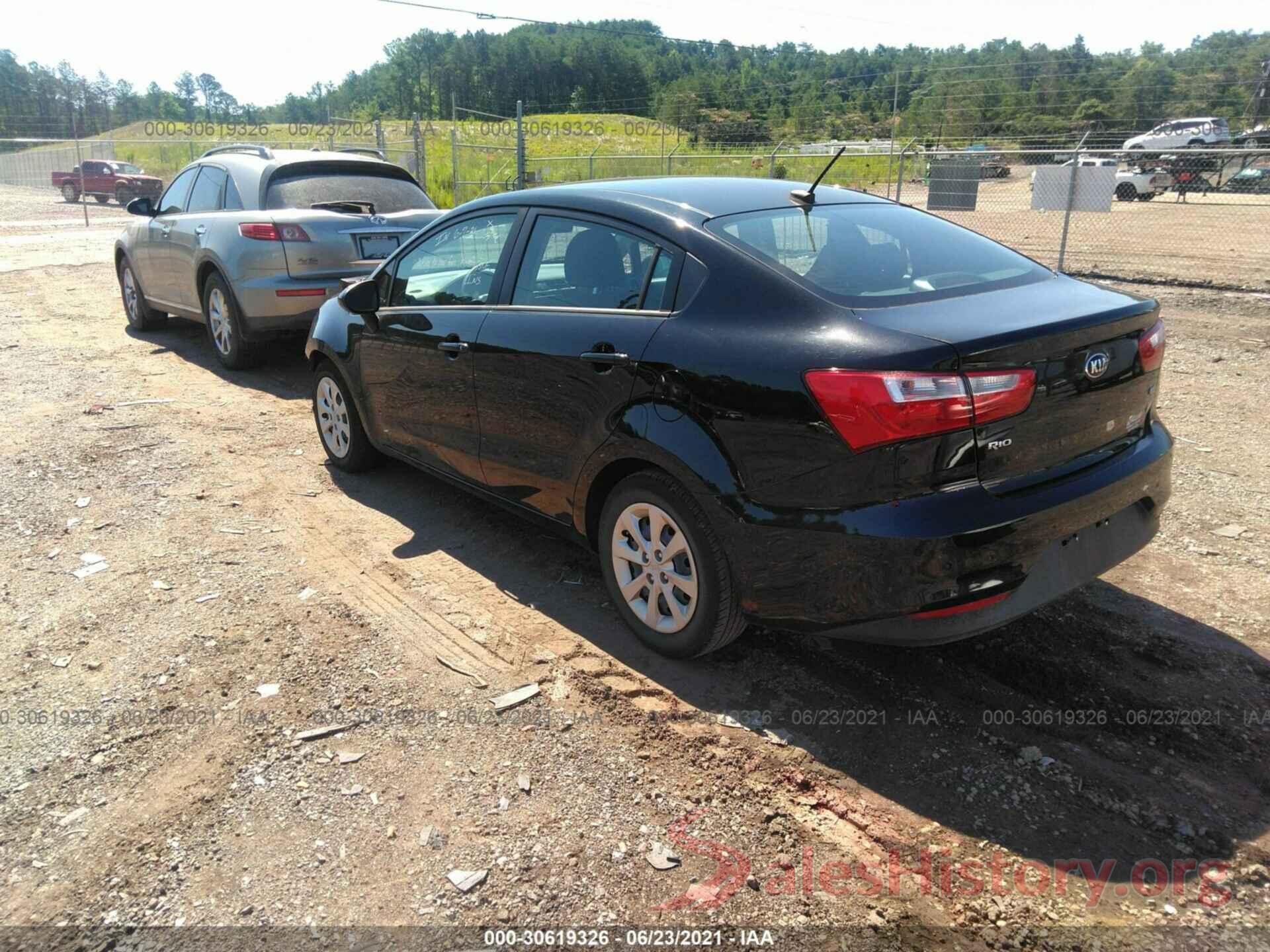 KNADM4A36H6044483 2017 KIA RIO