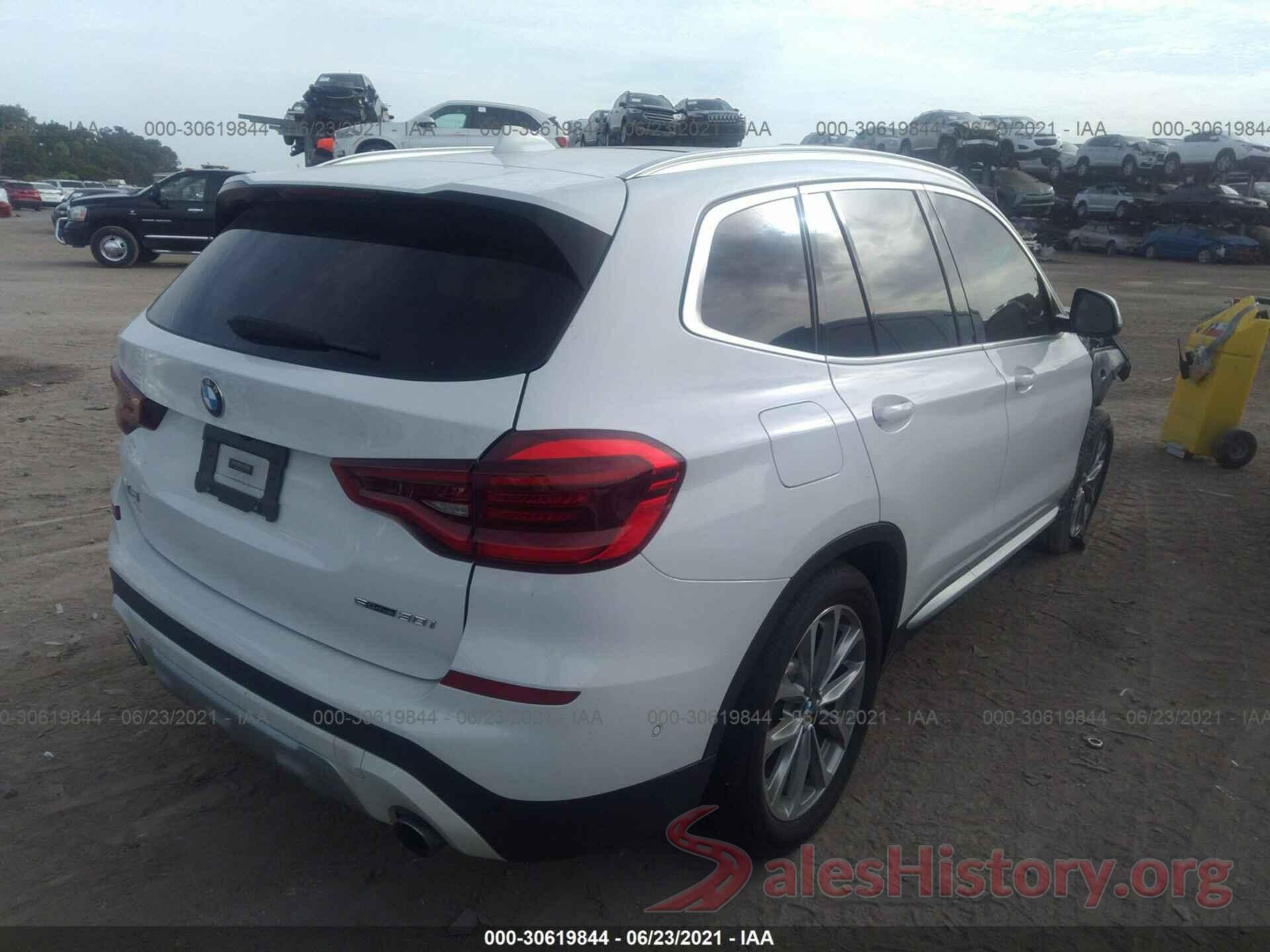 5UXTR7C51KLF27888 2019 BMW X3