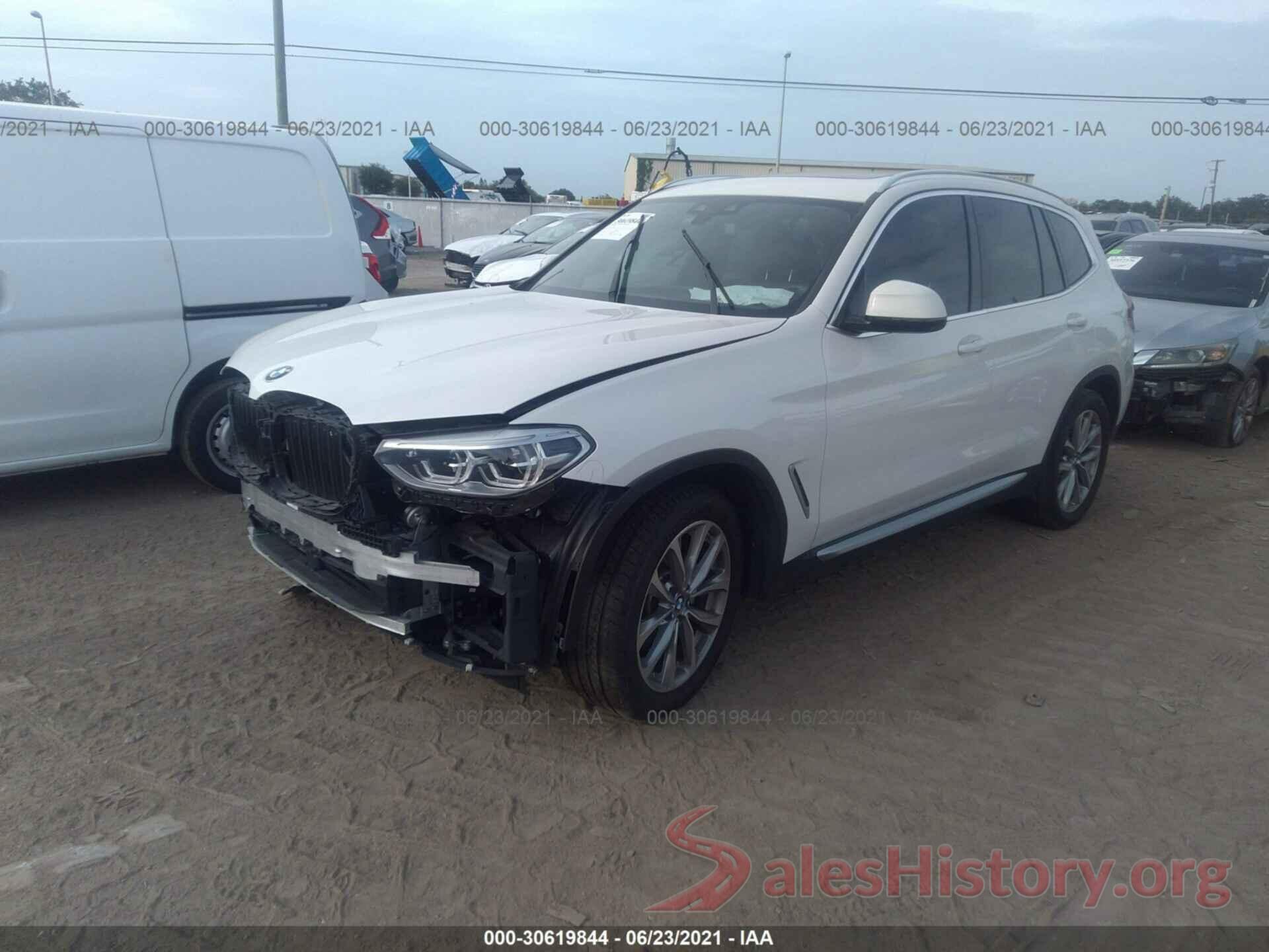 5UXTR7C51KLF27888 2019 BMW X3