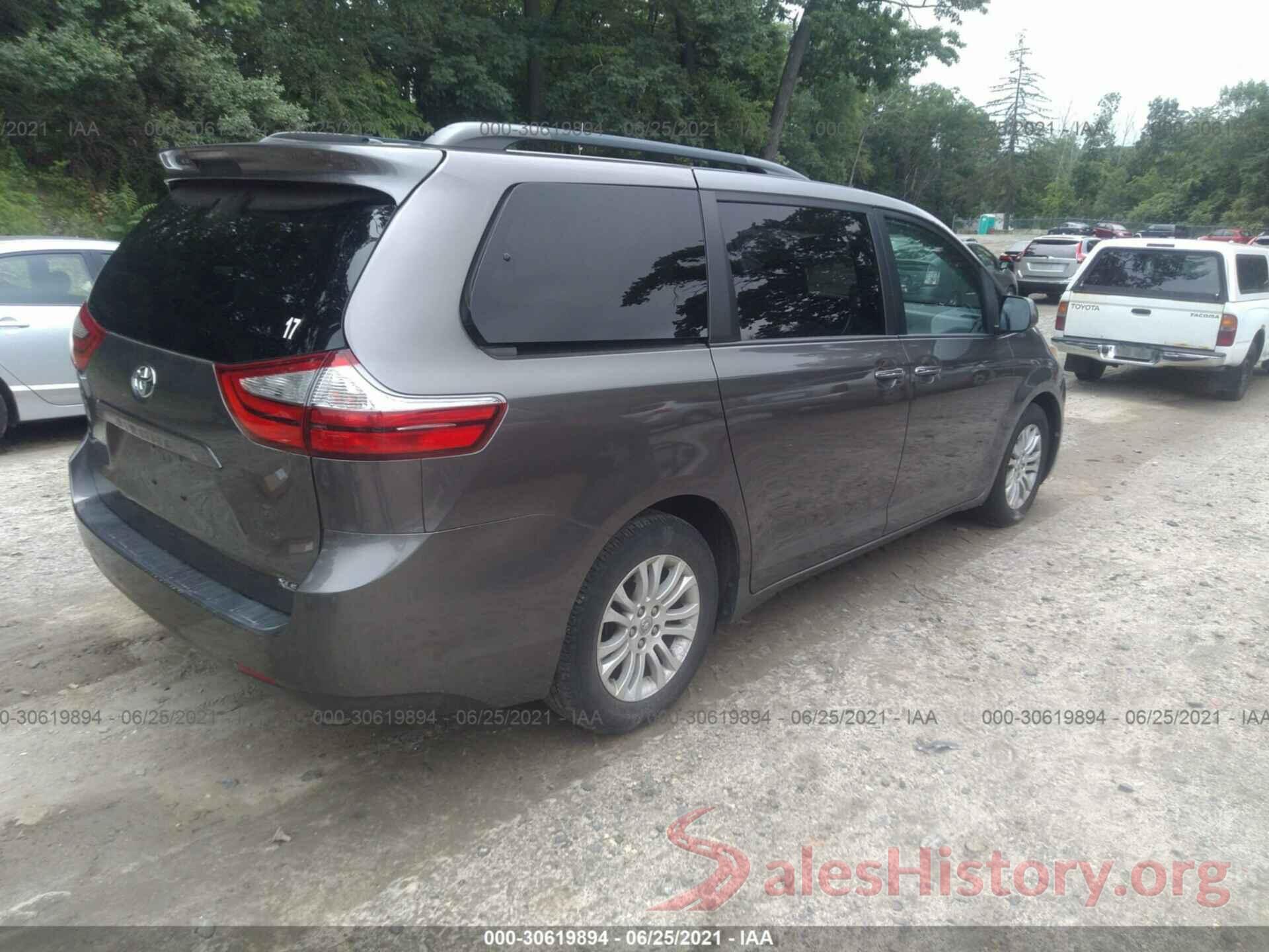 5TDYK3DC8GS737733 2016 TOYOTA SIENNA