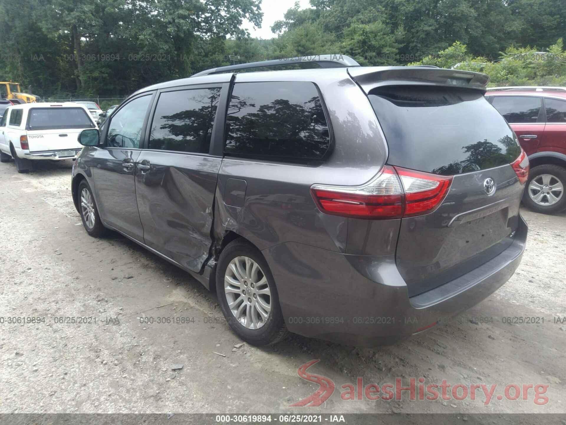 5TDYK3DC8GS737733 2016 TOYOTA SIENNA