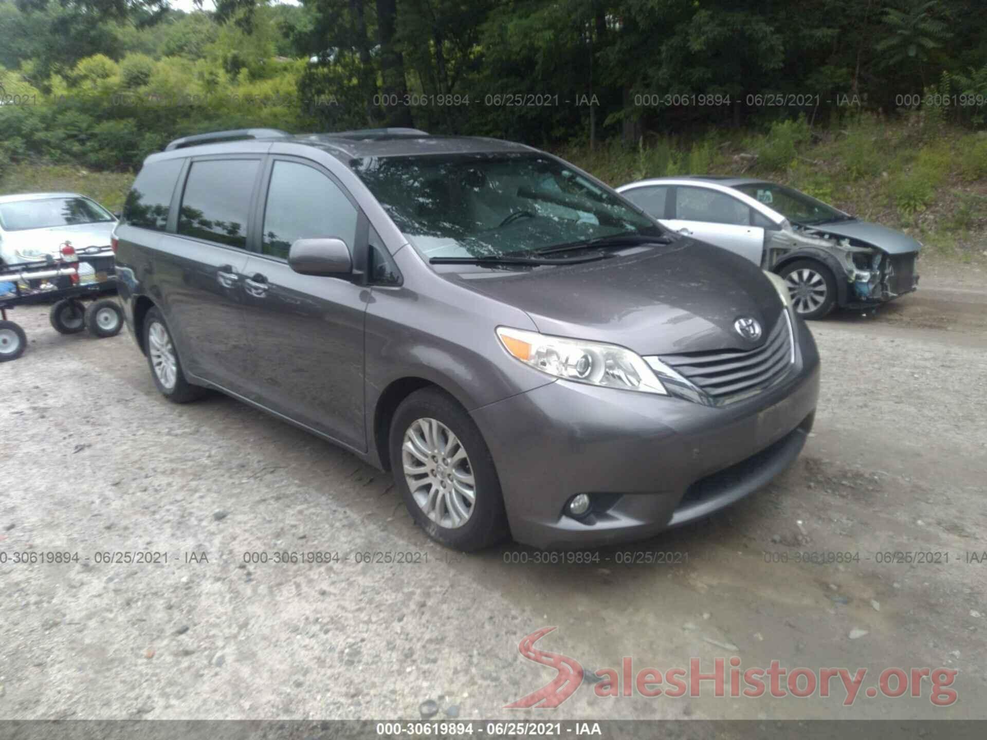 5TDYK3DC8GS737733 2016 TOYOTA SIENNA