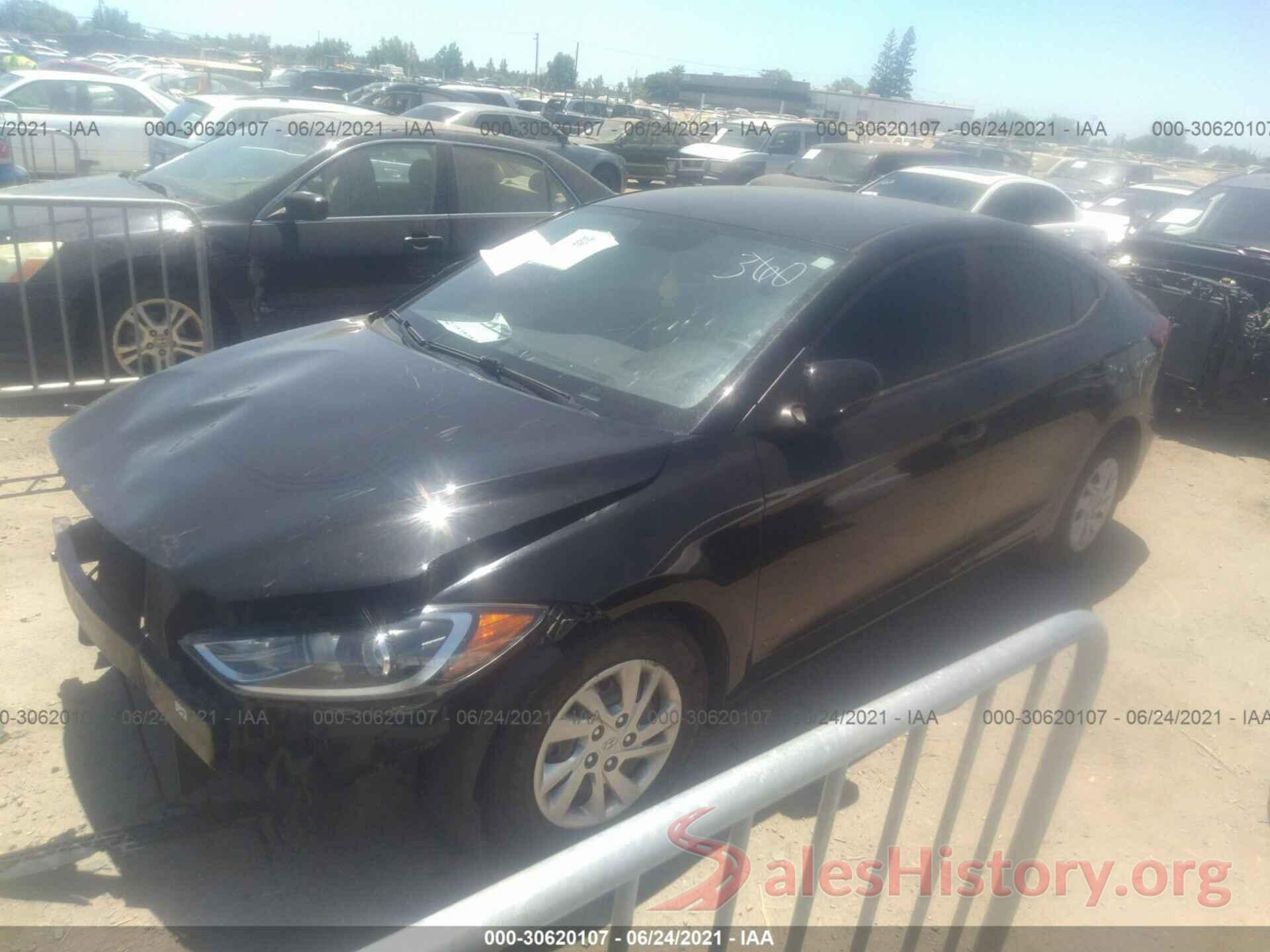 KMHD74LF1HU422203 2017 HYUNDAI ELANTRA