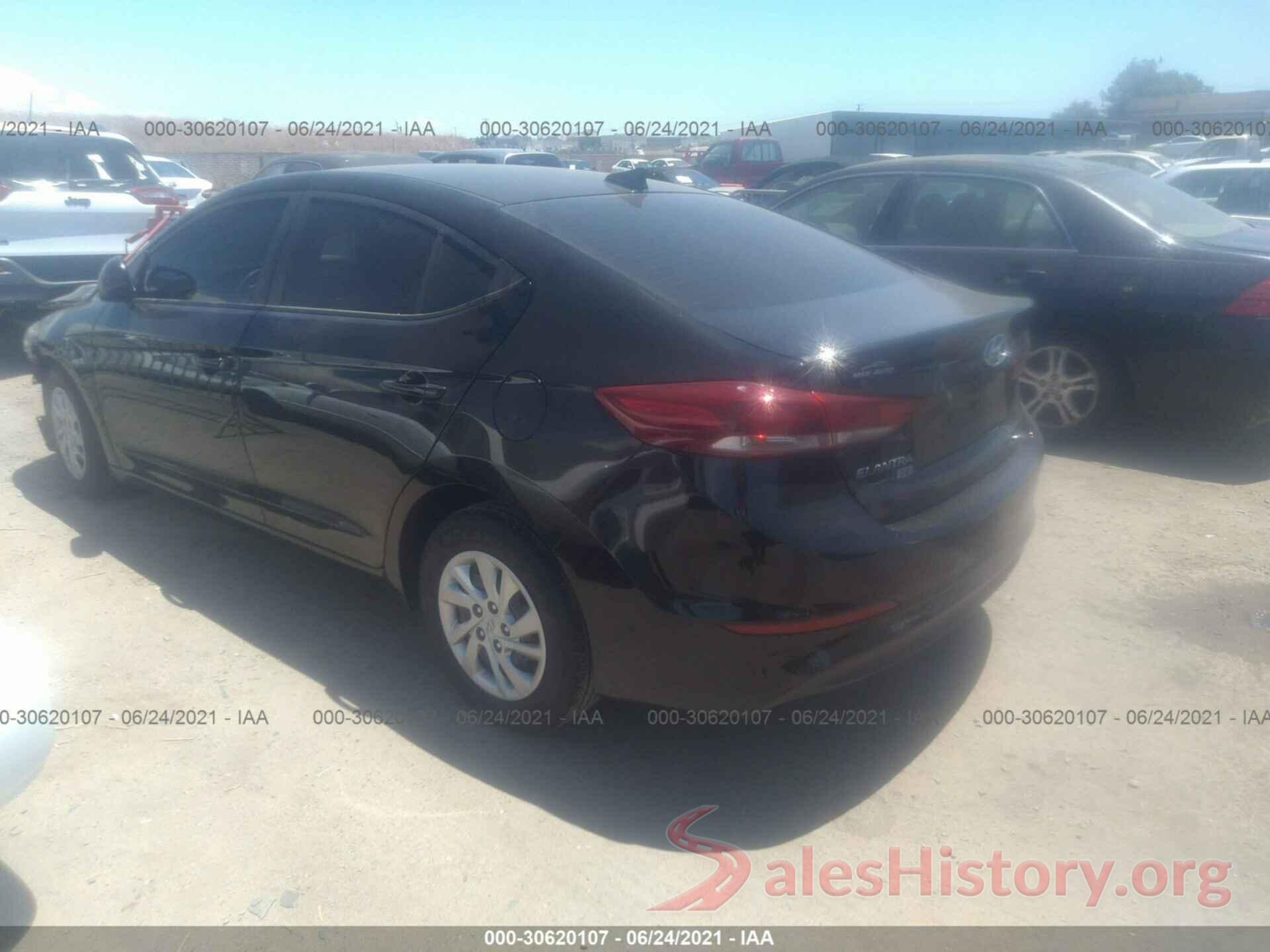 KMHD74LF1HU422203 2017 HYUNDAI ELANTRA