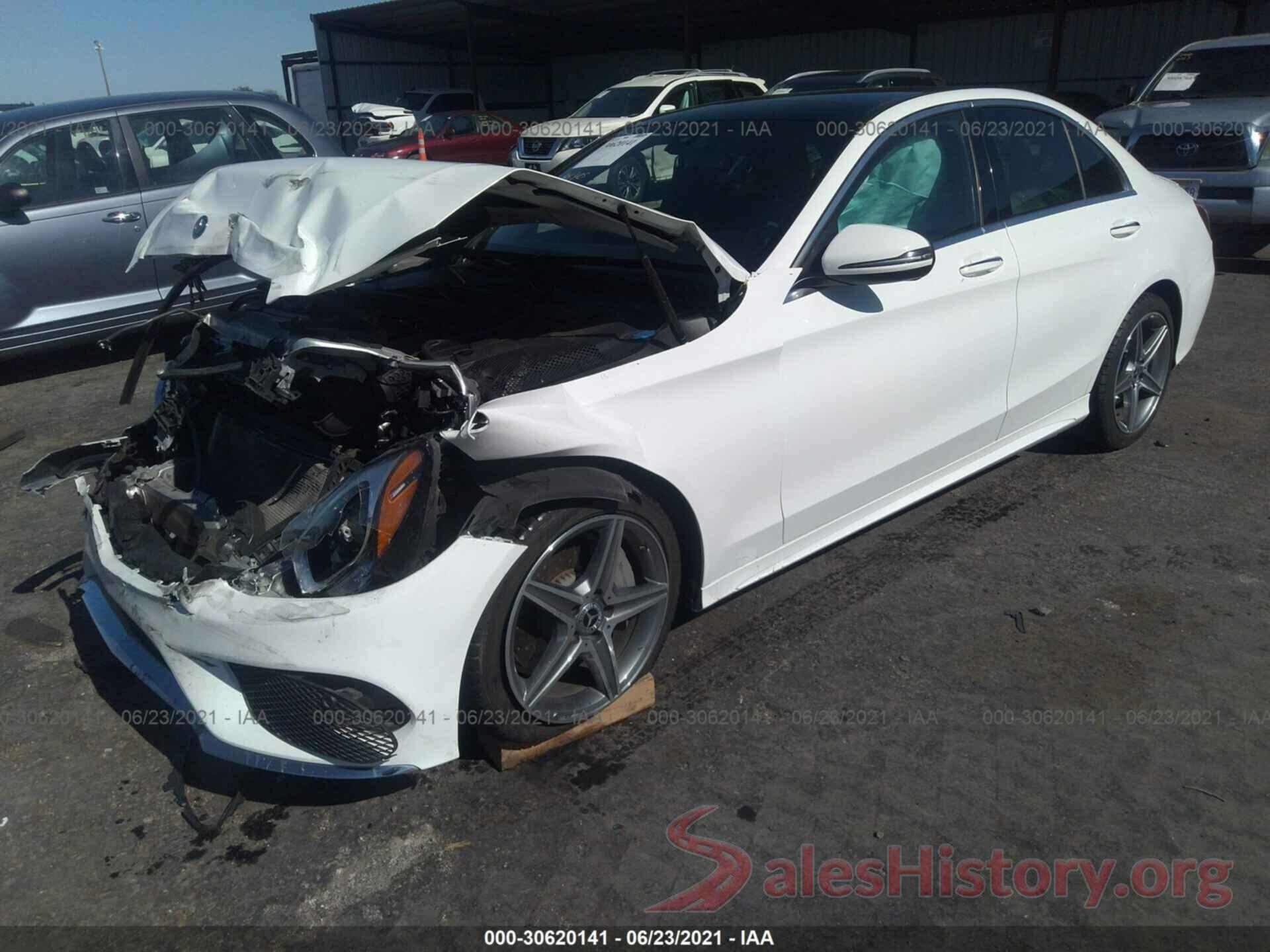 55SWF4JB8HU224306 2017 MERCEDES-BENZ C-CLASS