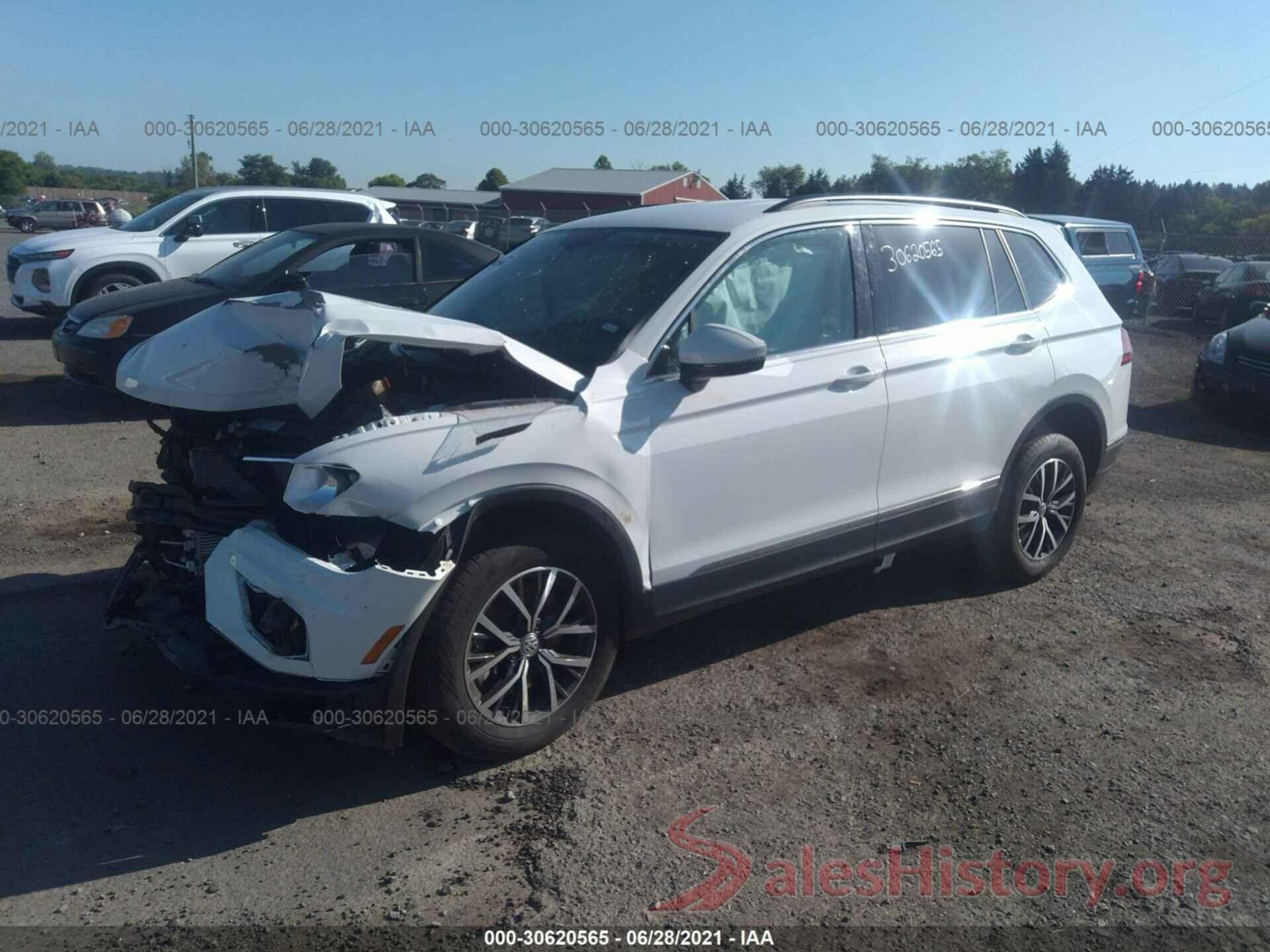 3VV2B7AX8LM101393 2020 VOLKSWAGEN TIGUAN