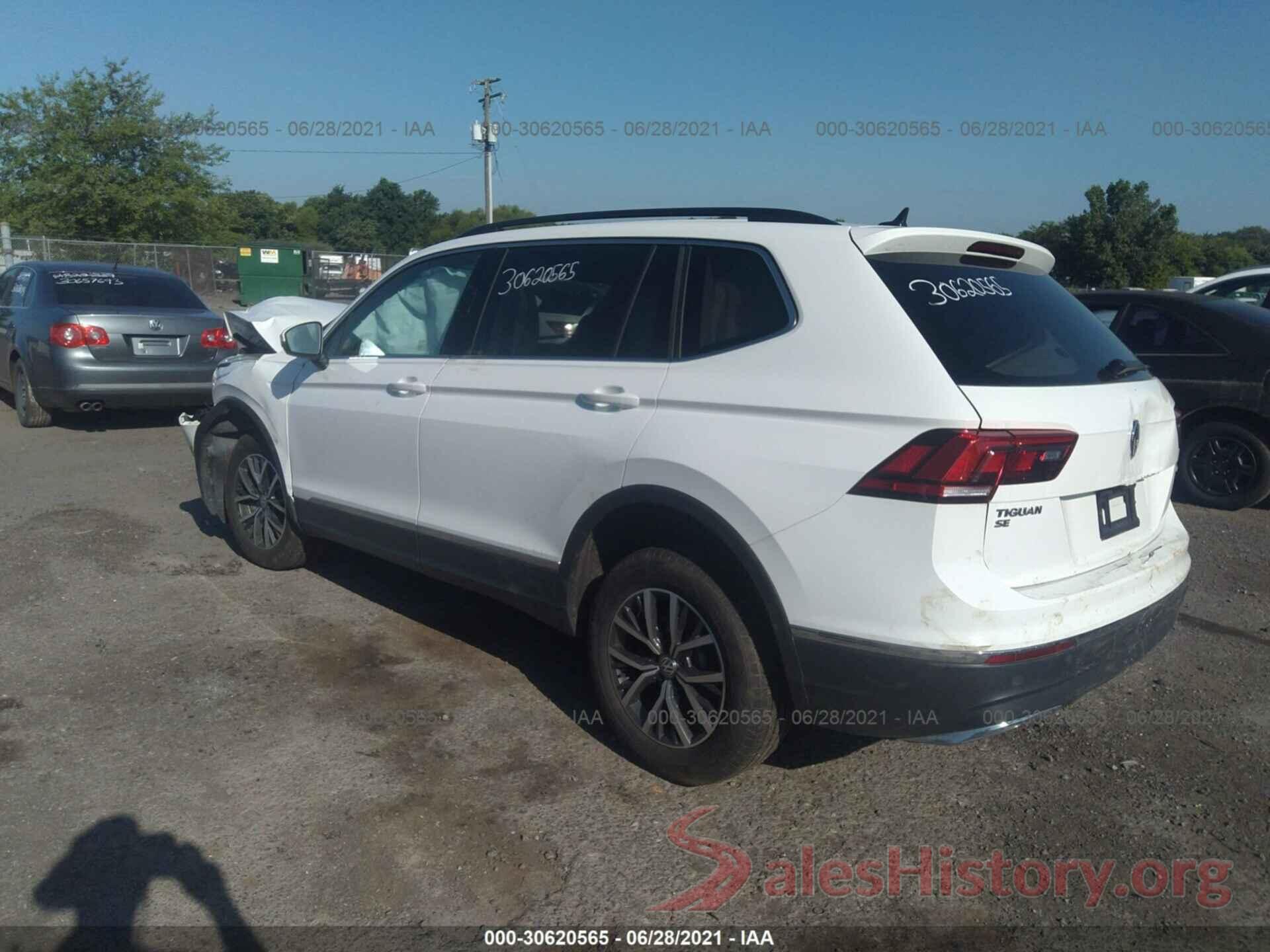 3VV2B7AX8LM101393 2020 VOLKSWAGEN TIGUAN