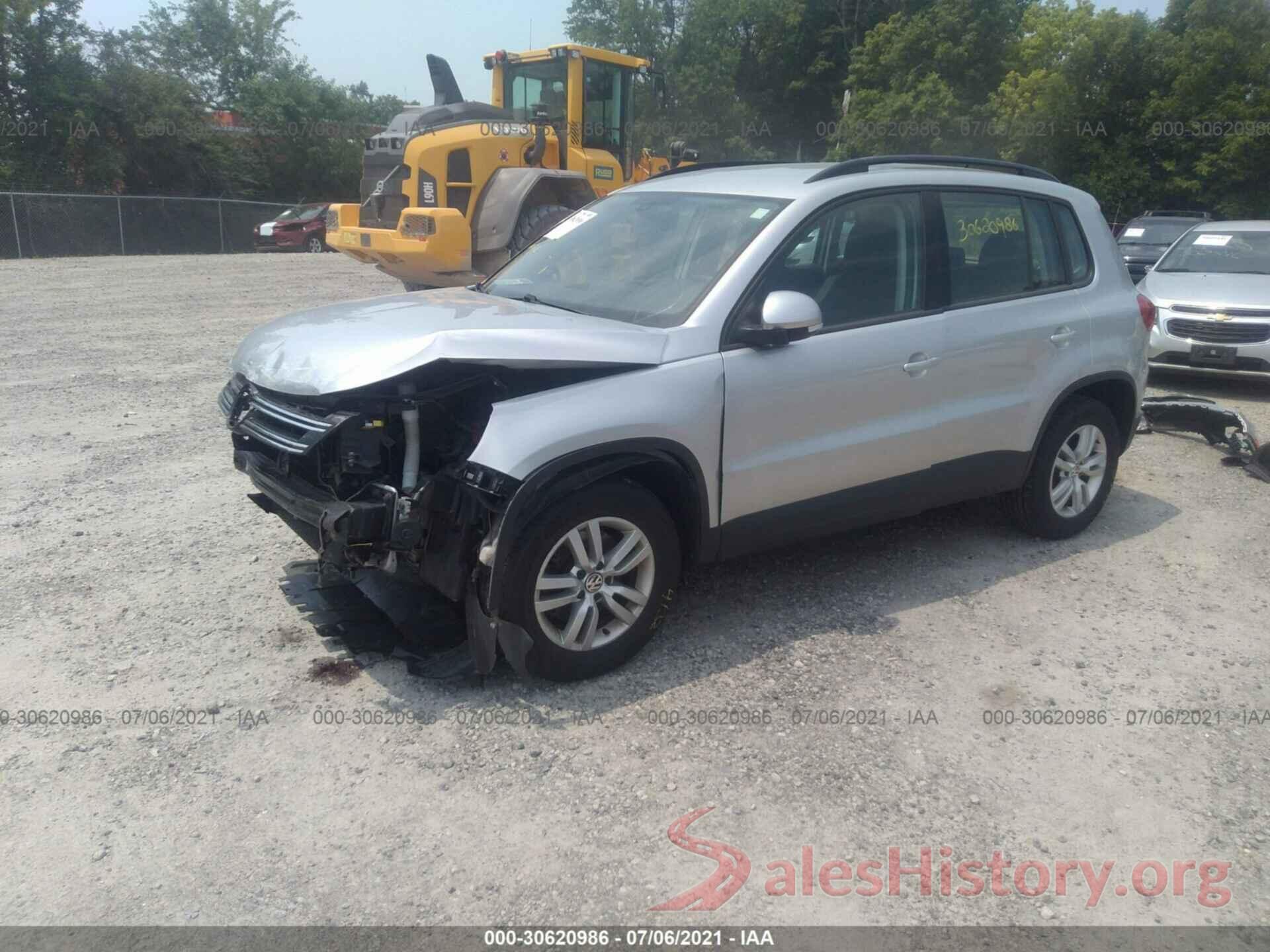 WVGAV7AX1GW606288 2016 VOLKSWAGEN TIGUAN