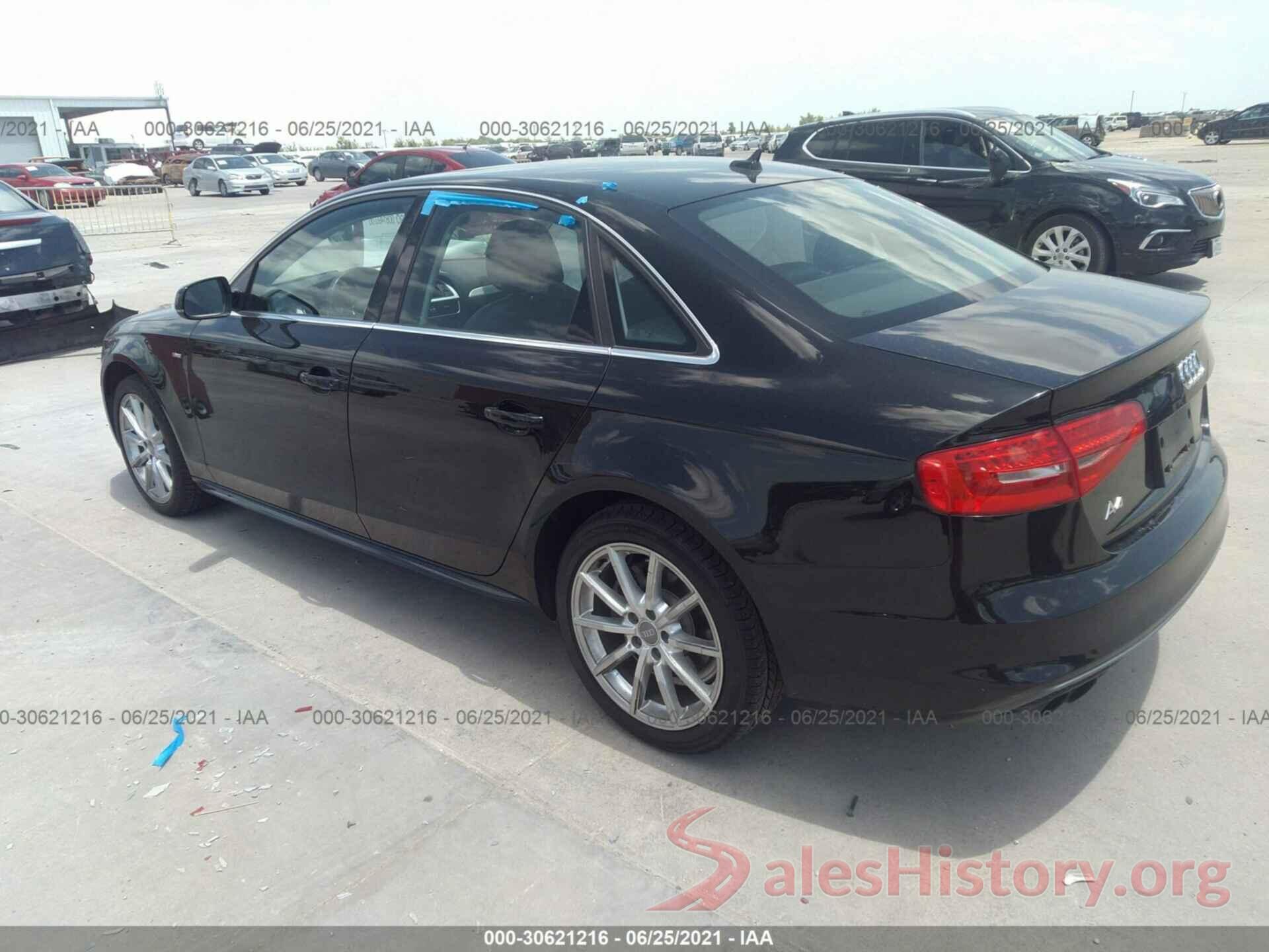 WAUAFAFL0GA007784 2016 AUDI A4