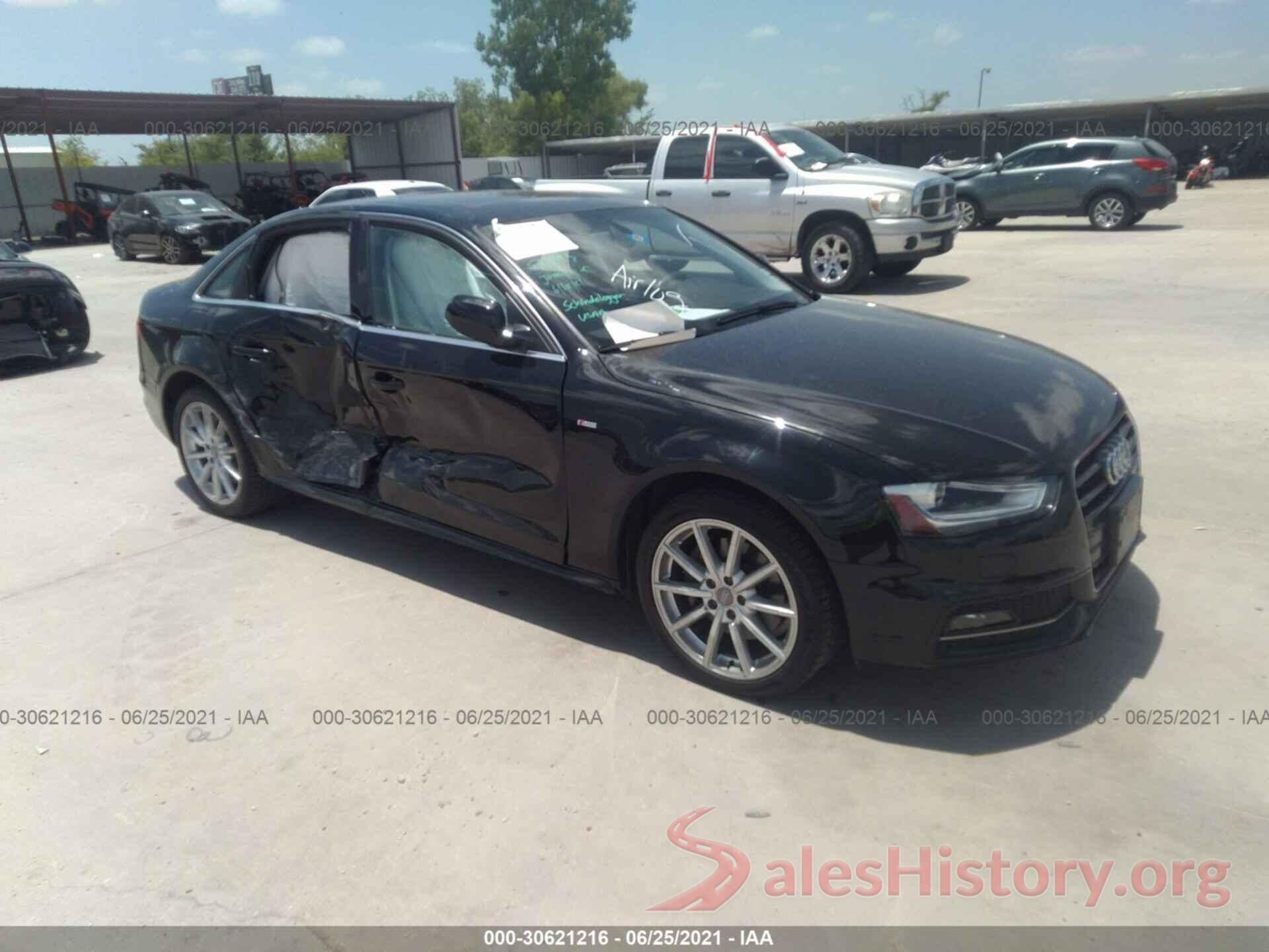 WAUAFAFL0GA007784 2016 AUDI A4