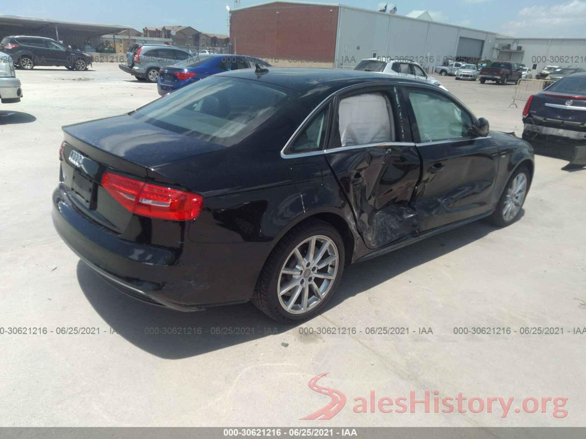 WAUAFAFL0GA007784 2016 AUDI A4