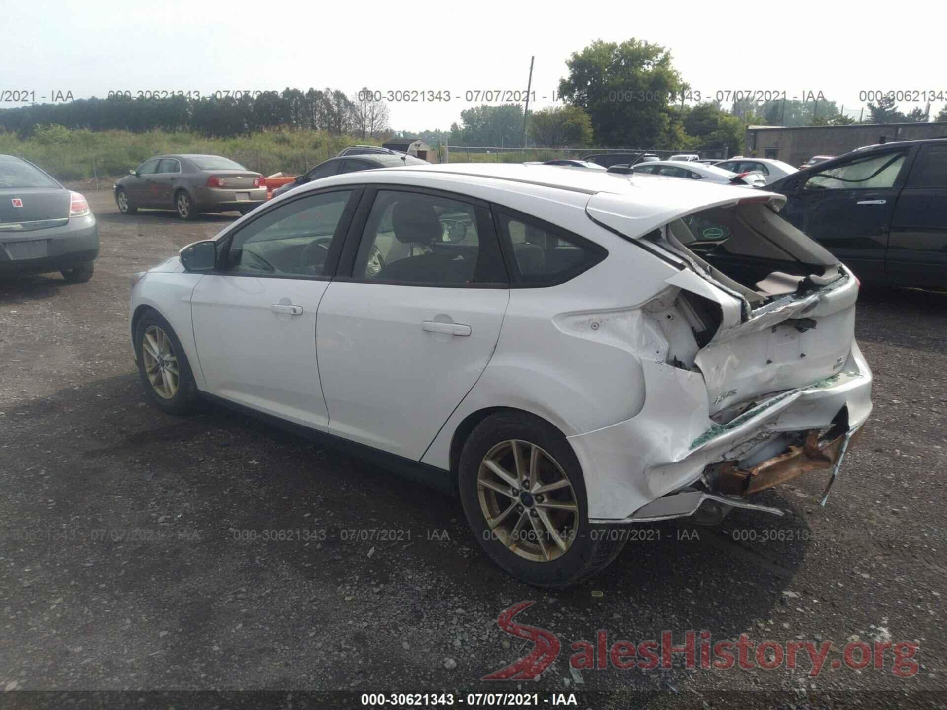 1FADP3KE3GL354309 2016 FORD FOCUS