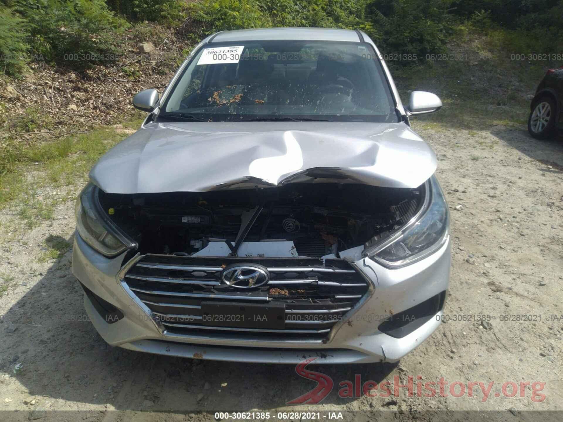 3KPC24A3XKE052978 2019 HYUNDAI ACCENT