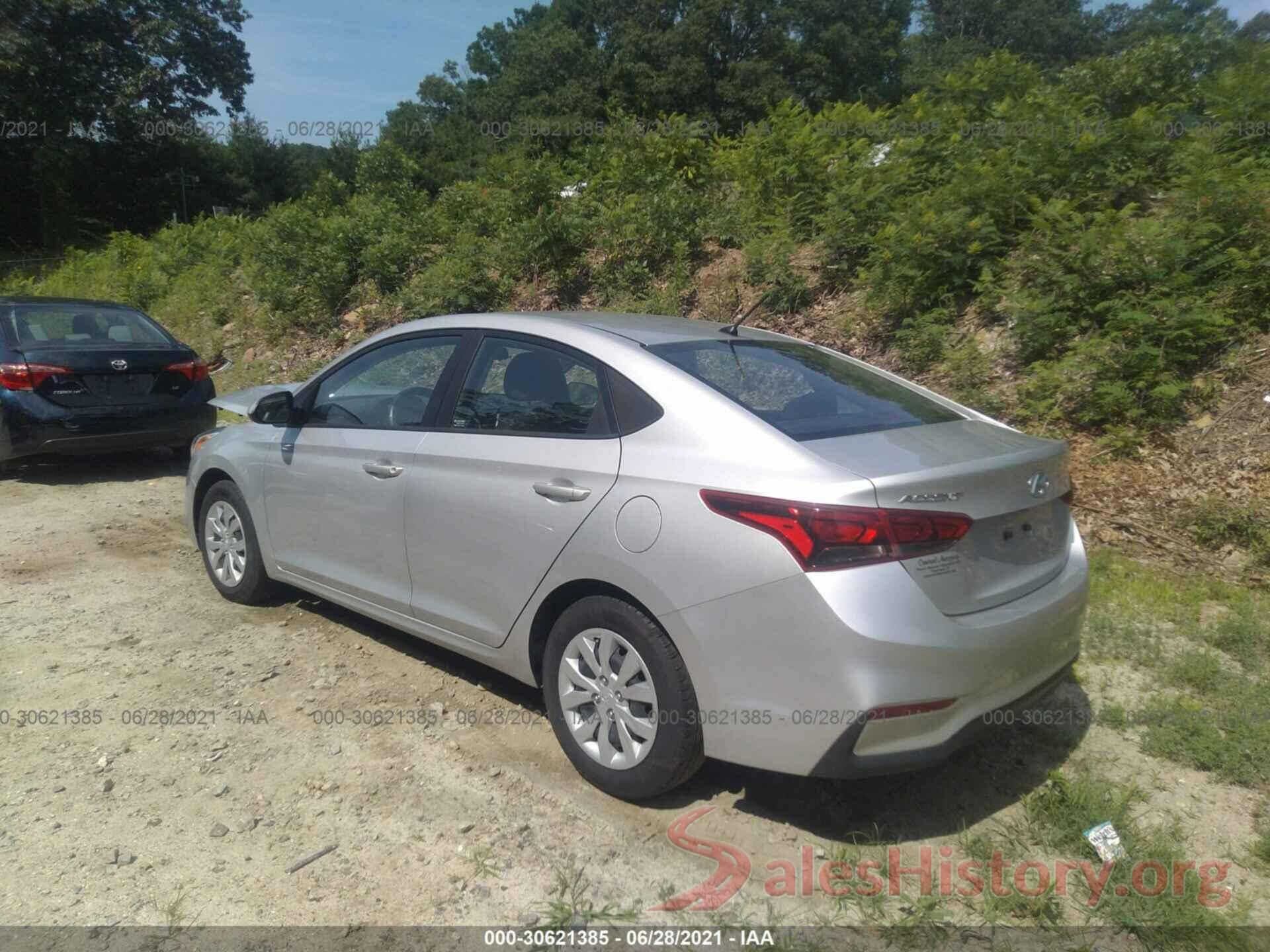 3KPC24A3XKE052978 2019 HYUNDAI ACCENT