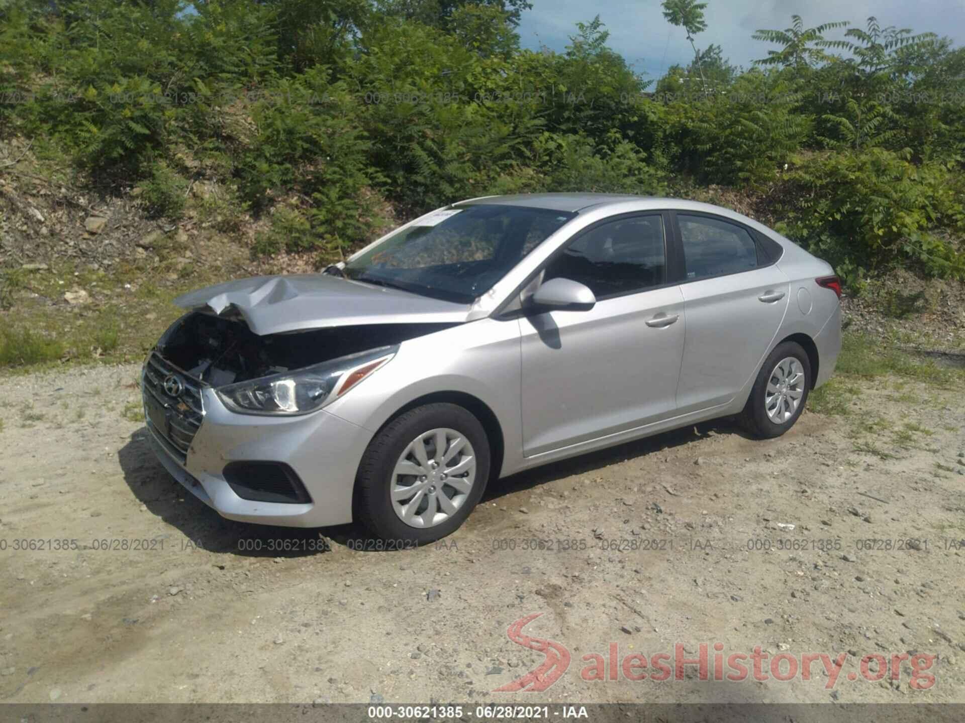 3KPC24A3XKE052978 2019 HYUNDAI ACCENT