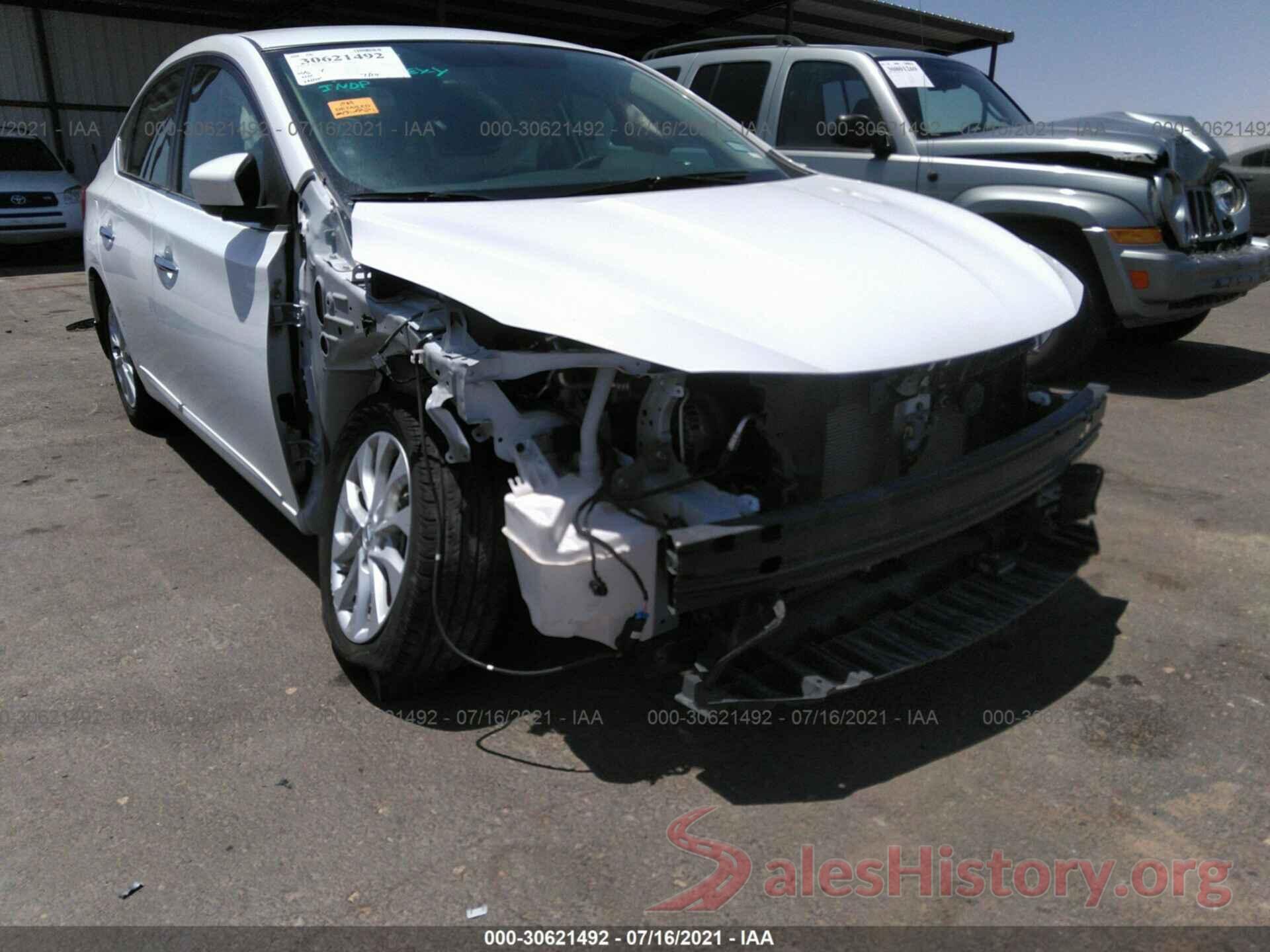 3N1AB7AP3KY336840 2019 NISSAN SENTRA