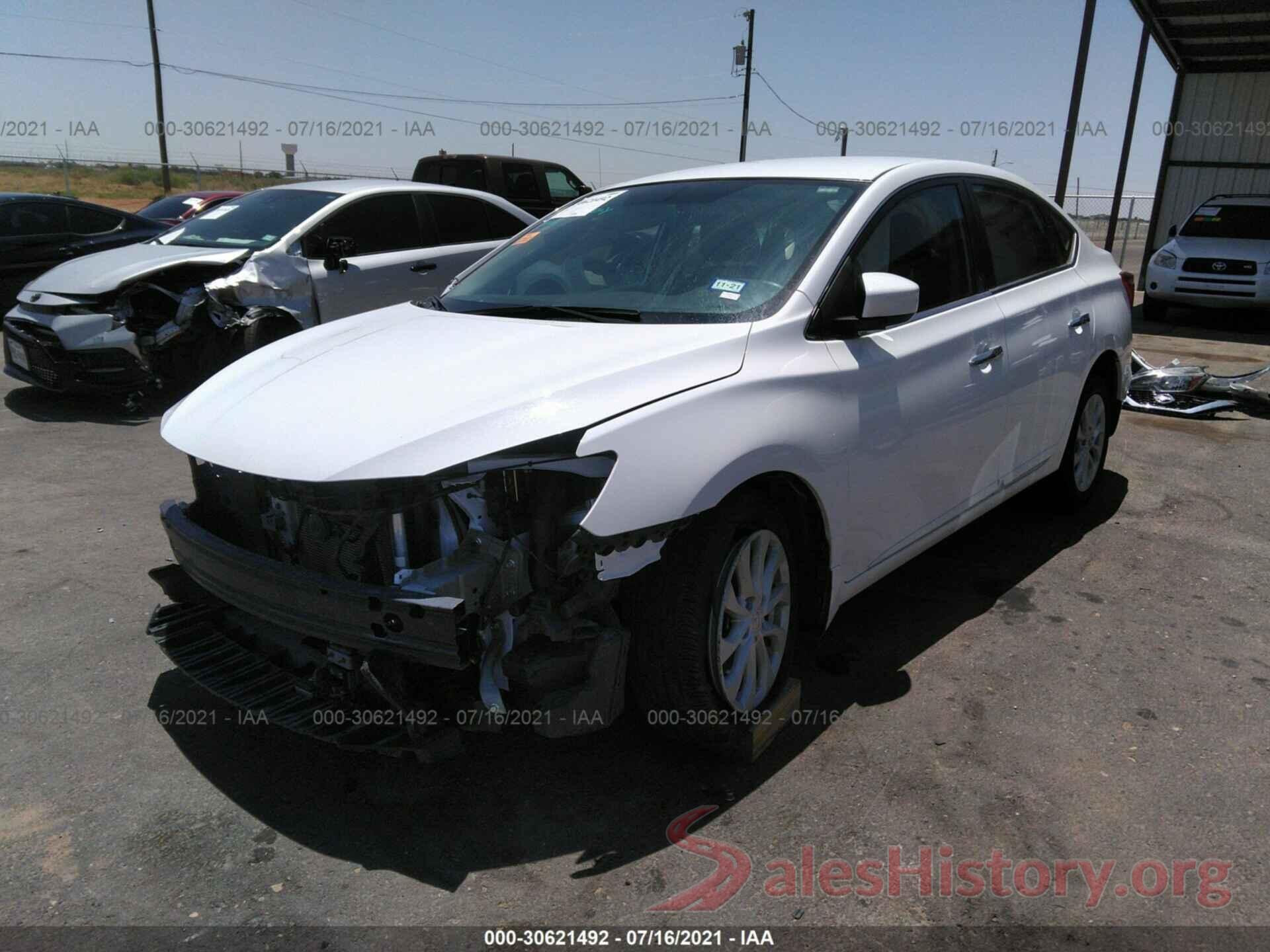 3N1AB7AP3KY336840 2019 NISSAN SENTRA