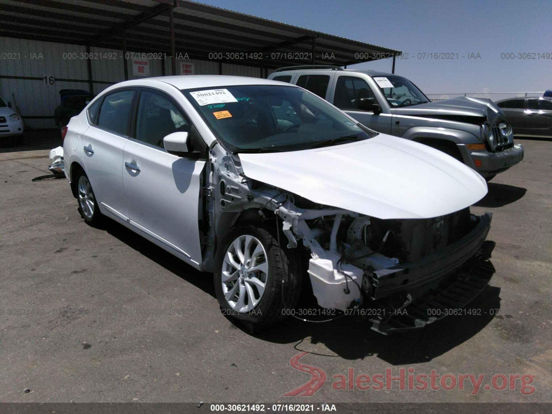 3N1AB7AP3KY336840 2019 NISSAN SENTRA