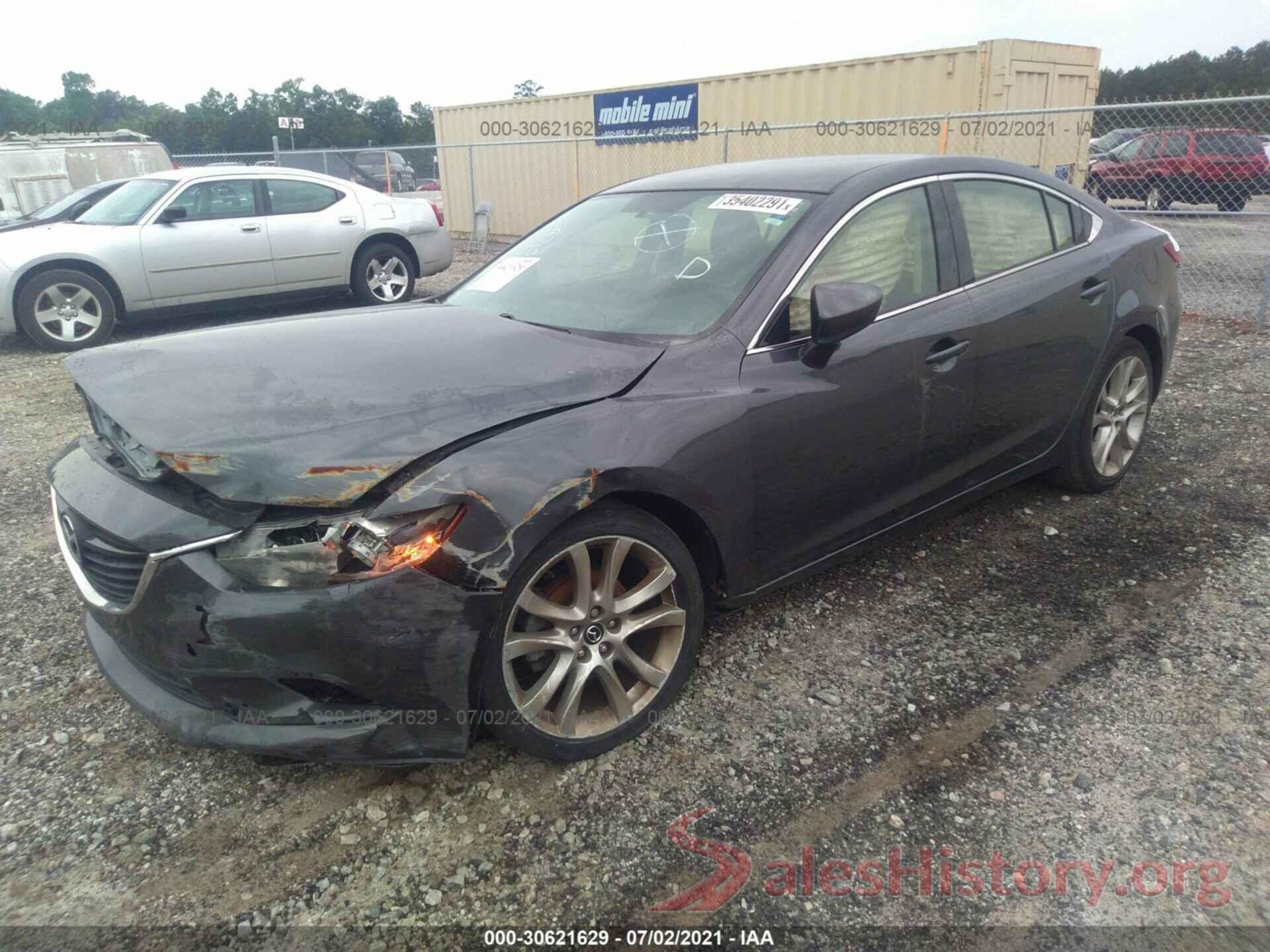 JM1GJ1V55G1487772 2016 MAZDA MAZDA6