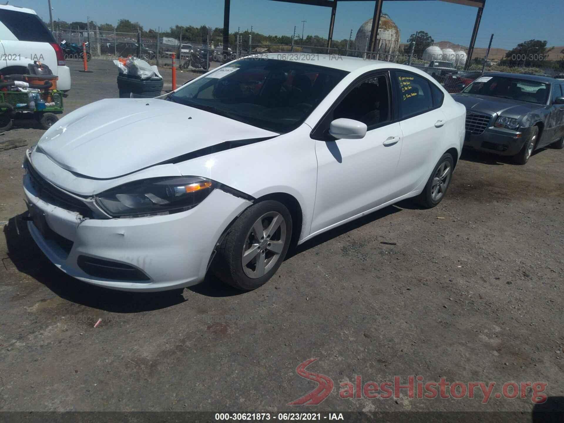 1C3CDFBB3GD529310 2016 DODGE DART