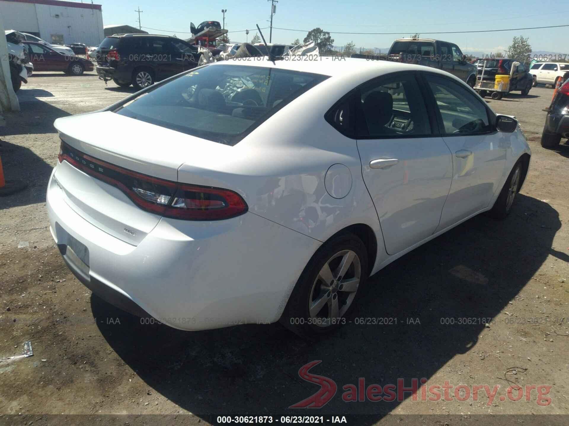 1C3CDFBB3GD529310 2016 DODGE DART