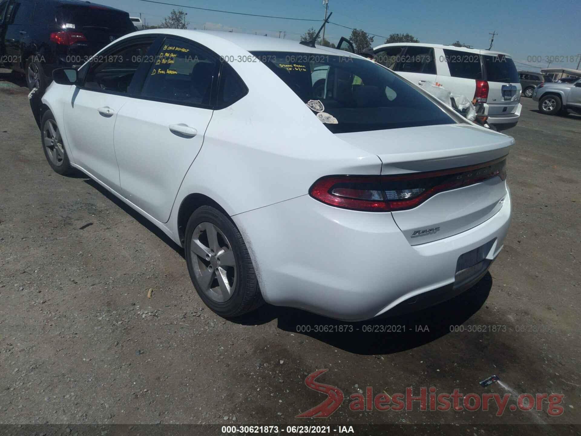 1C3CDFBB3GD529310 2016 DODGE DART