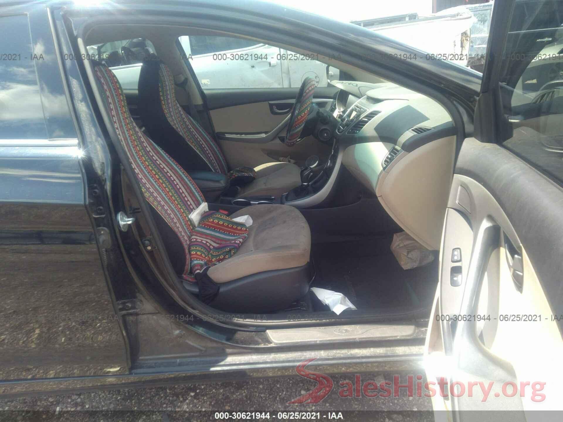 KMHDH4AEXGU642512 2016 HYUNDAI ELANTRA