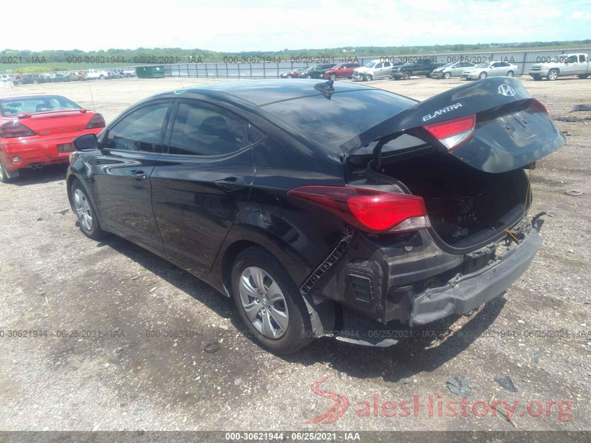 KMHDH4AEXGU642512 2016 HYUNDAI ELANTRA