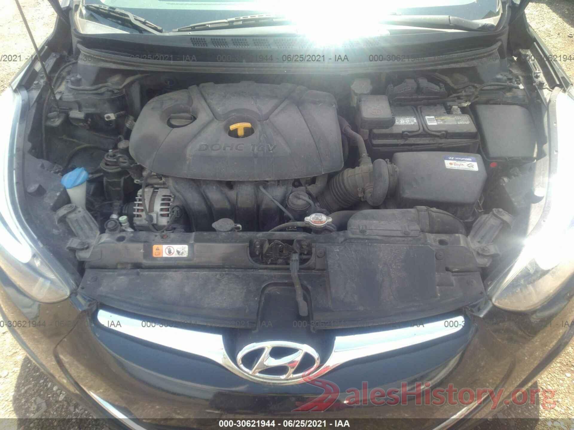 KMHDH4AEXGU642512 2016 HYUNDAI ELANTRA