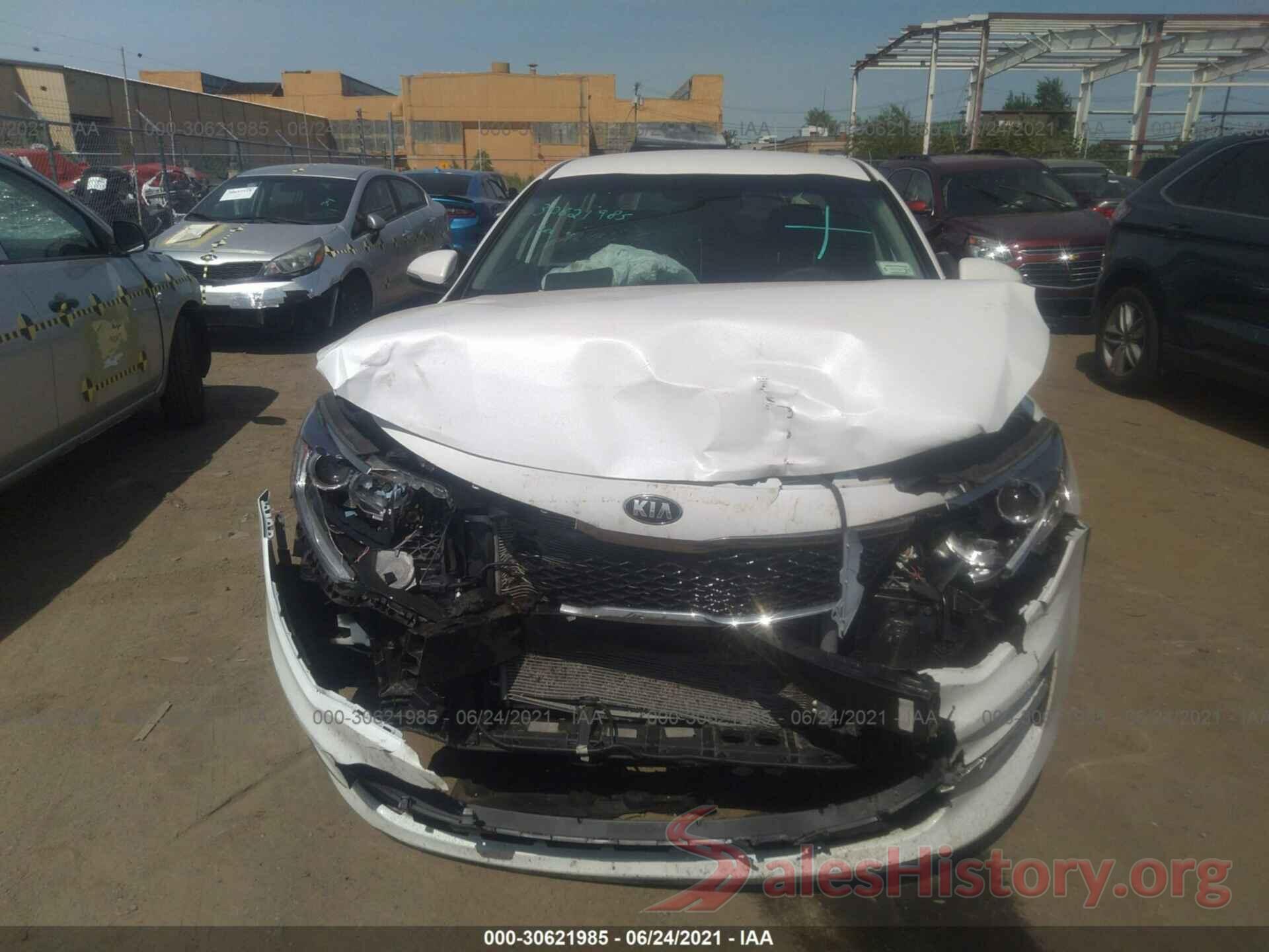 5XXGT4L3XGG014564 2016 KIA OPTIMA