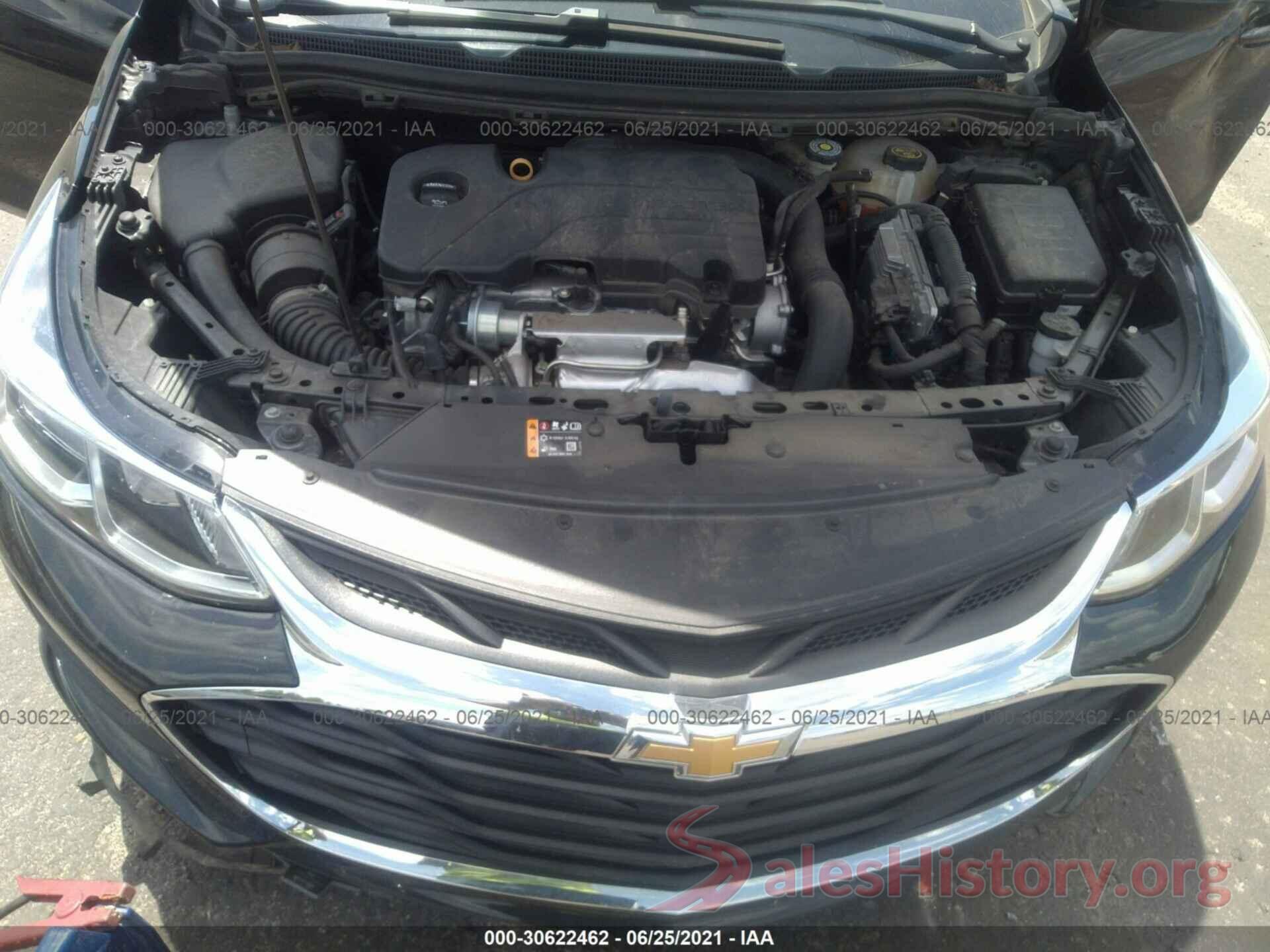 3G1BC6SM9KS593686 2019 CHEVROLET CRUZE