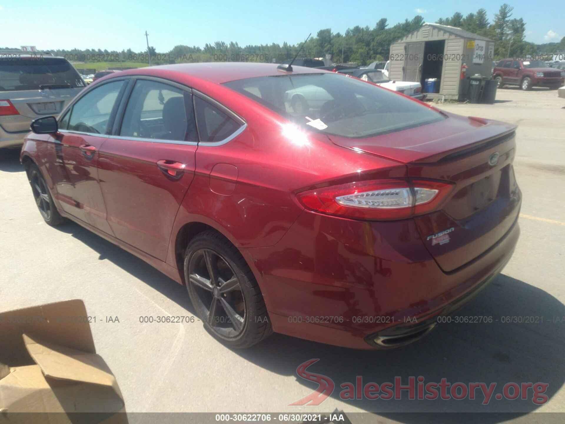 3FA6P0T9XGR189191 2016 FORD FUSION