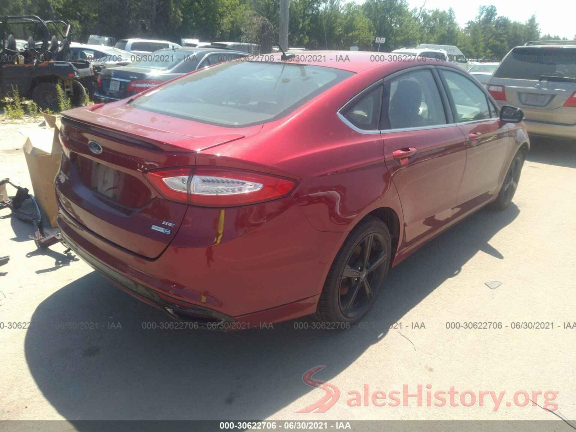 3FA6P0T9XGR189191 2016 FORD FUSION