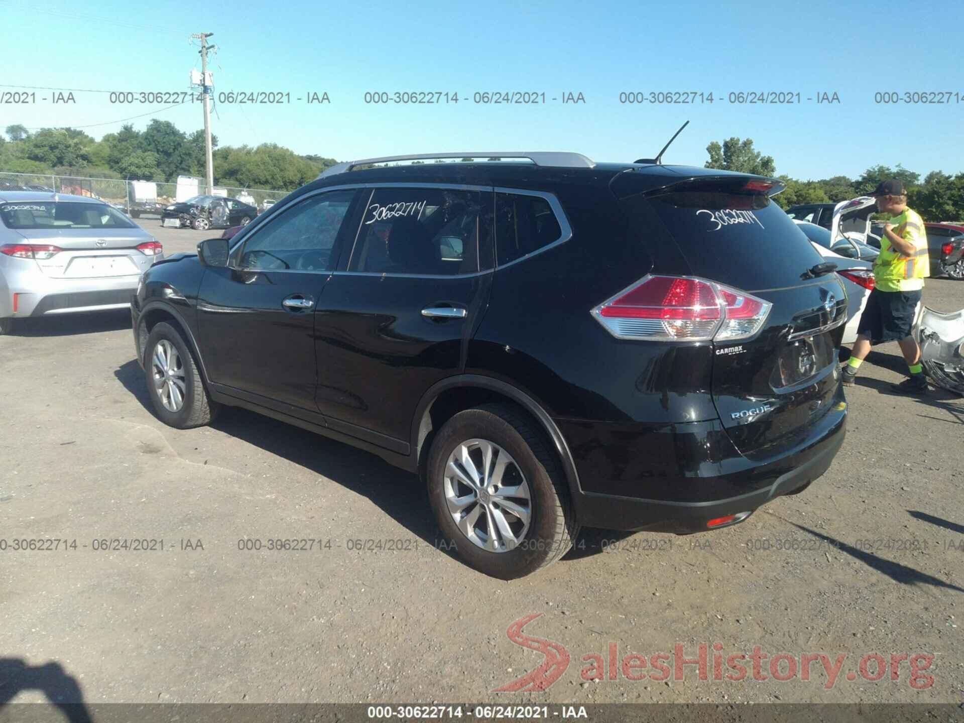 KNMAT2MV1GP717876 2016 NISSAN ROGUE