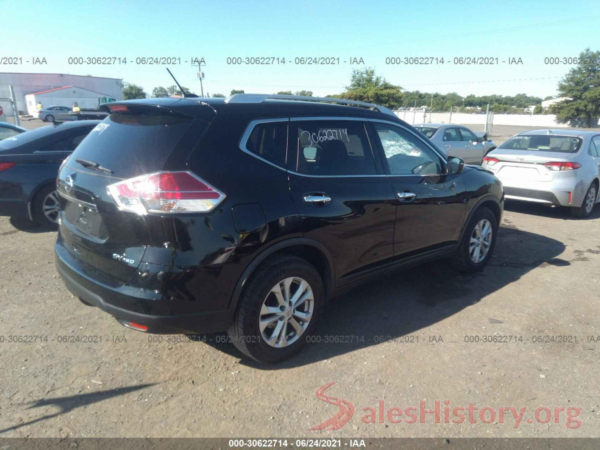 KNMAT2MV1GP717876 2016 NISSAN ROGUE