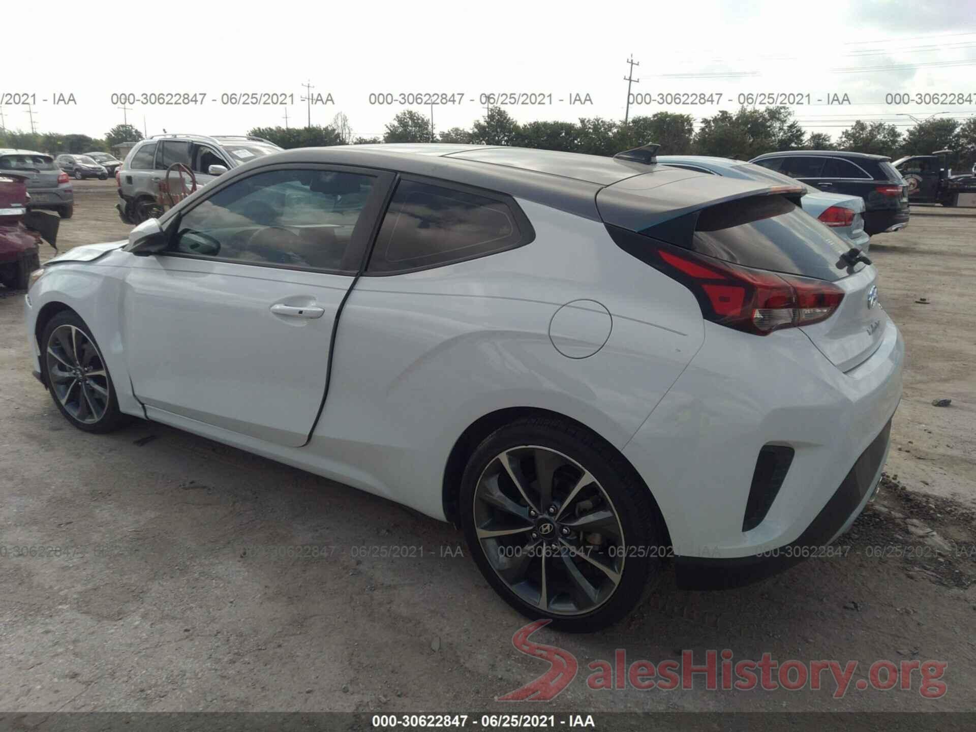 KMHTG6AF8KU006697 2019 HYUNDAI VELOSTER