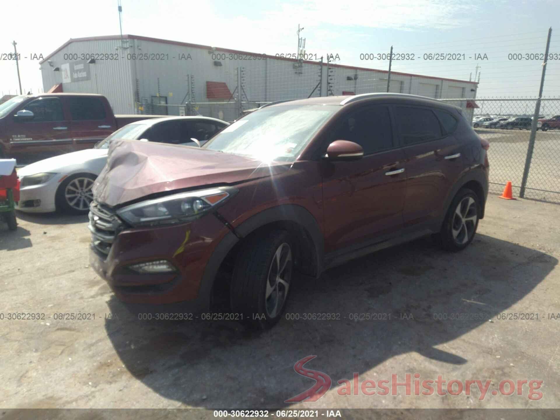 KM8J33A26GU071408 2016 HYUNDAI TUCSON