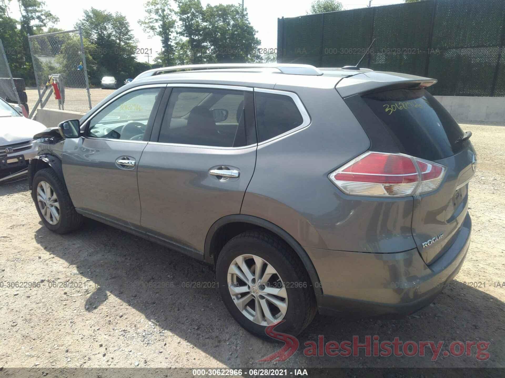 KNMAT2MV8GP657434 2016 NISSAN ROGUE