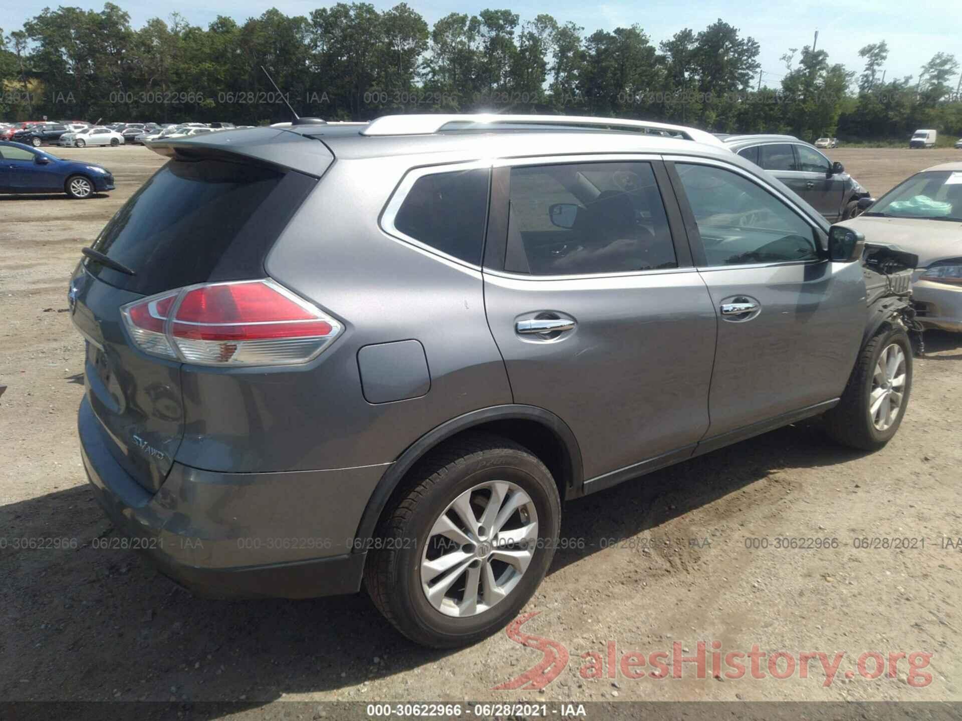 KNMAT2MV8GP657434 2016 NISSAN ROGUE