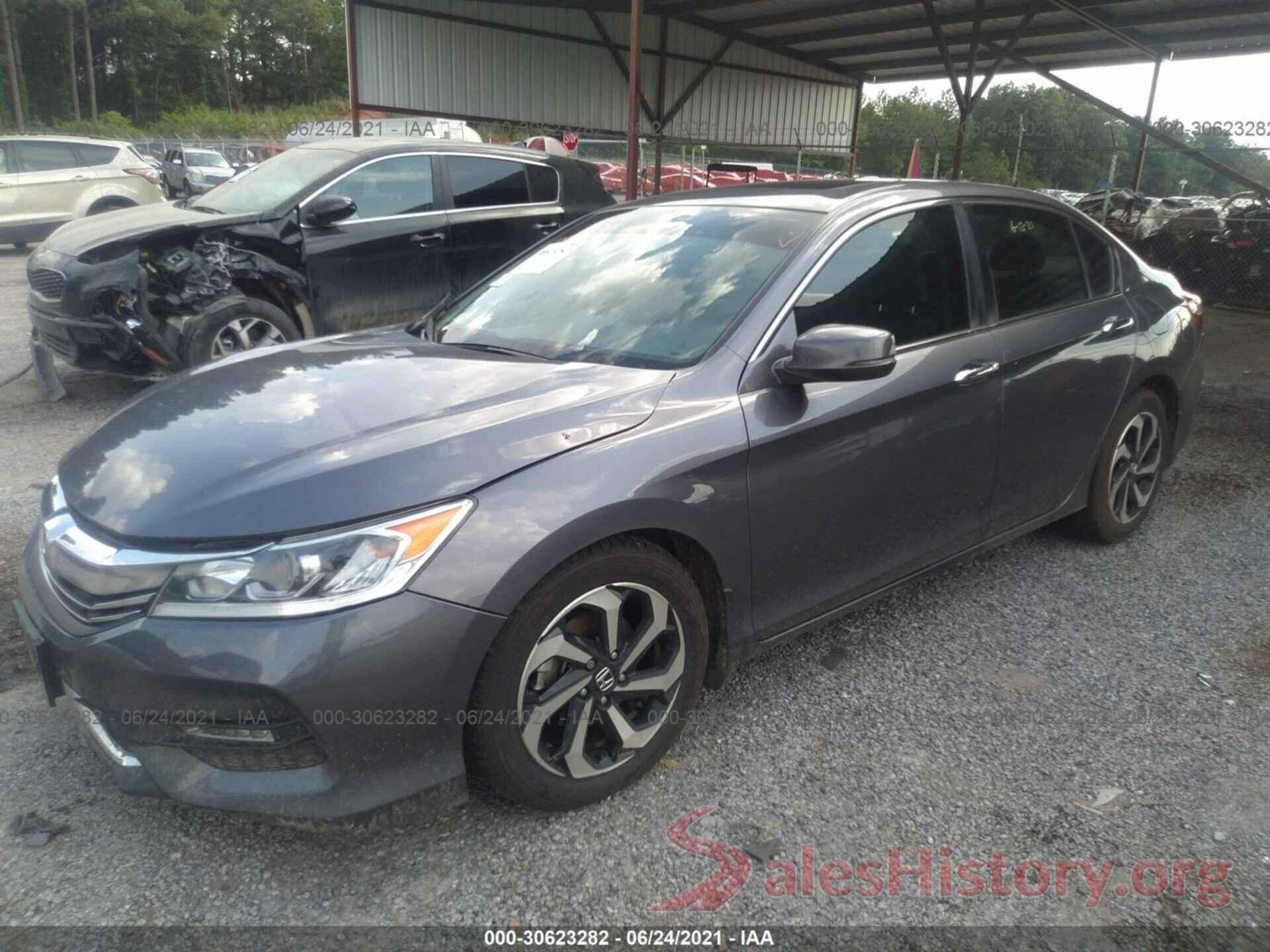 1HGCR2F80GA139997 2016 HONDA ACCORD SEDAN