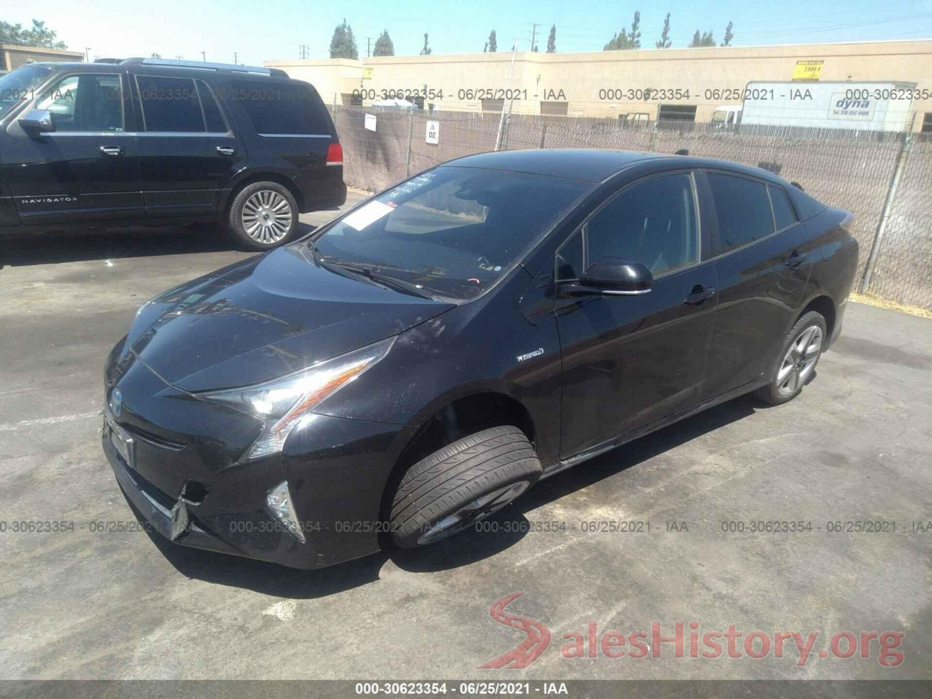 JTDKARFU7G3002938 2016 TOYOTA PRIUS