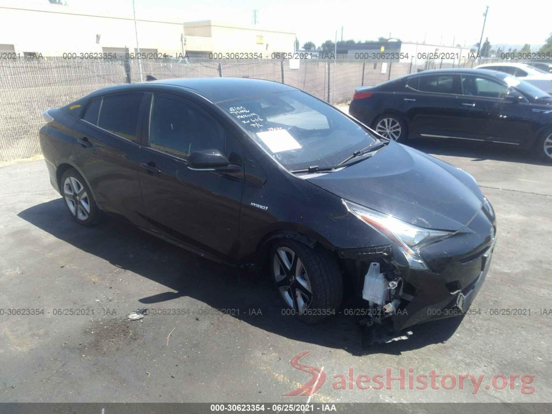 JTDKARFU7G3002938 2016 TOYOTA PRIUS