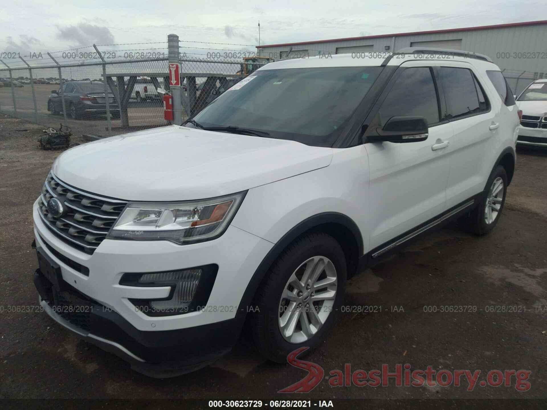 1FM5K7D87HGA98743 2017 FORD EXPLORER