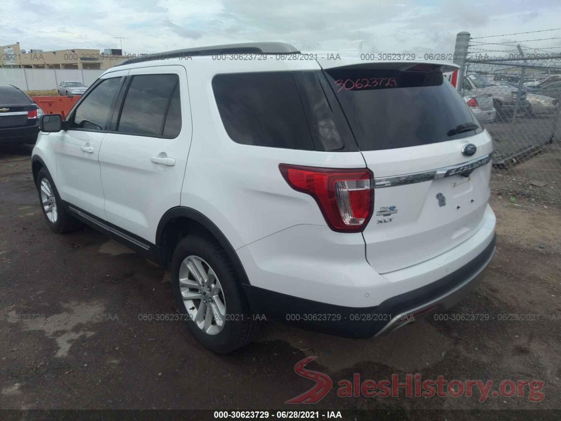 1FM5K7D87HGA98743 2017 FORD EXPLORER