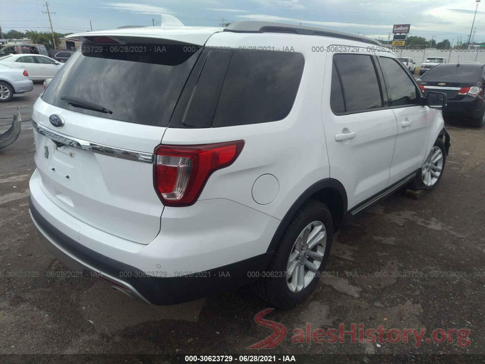 1FM5K7D87HGA98743 2017 FORD EXPLORER