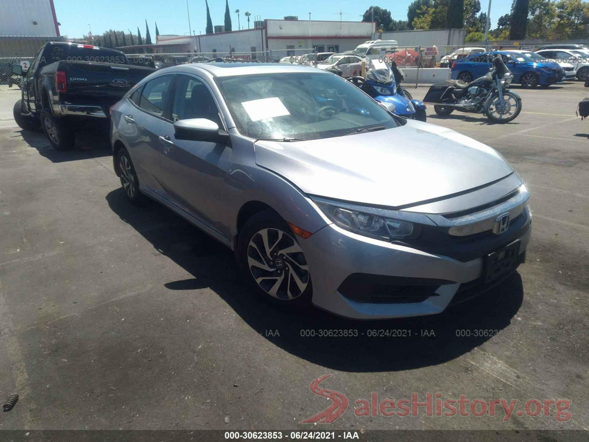 19XFC2F7XGE206123 2016 HONDA CIVIC SEDAN