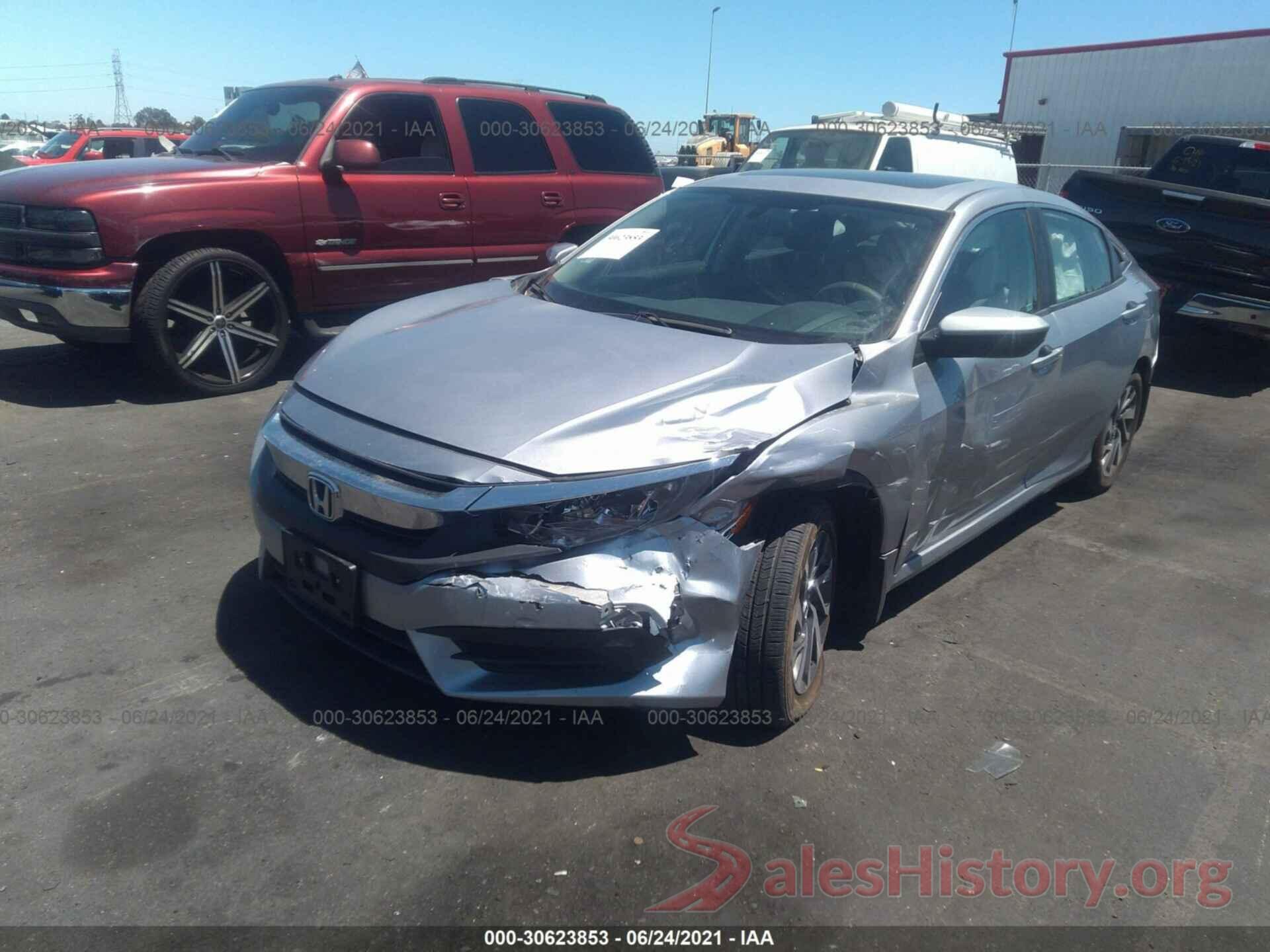 19XFC2F7XGE206123 2016 HONDA CIVIC SEDAN