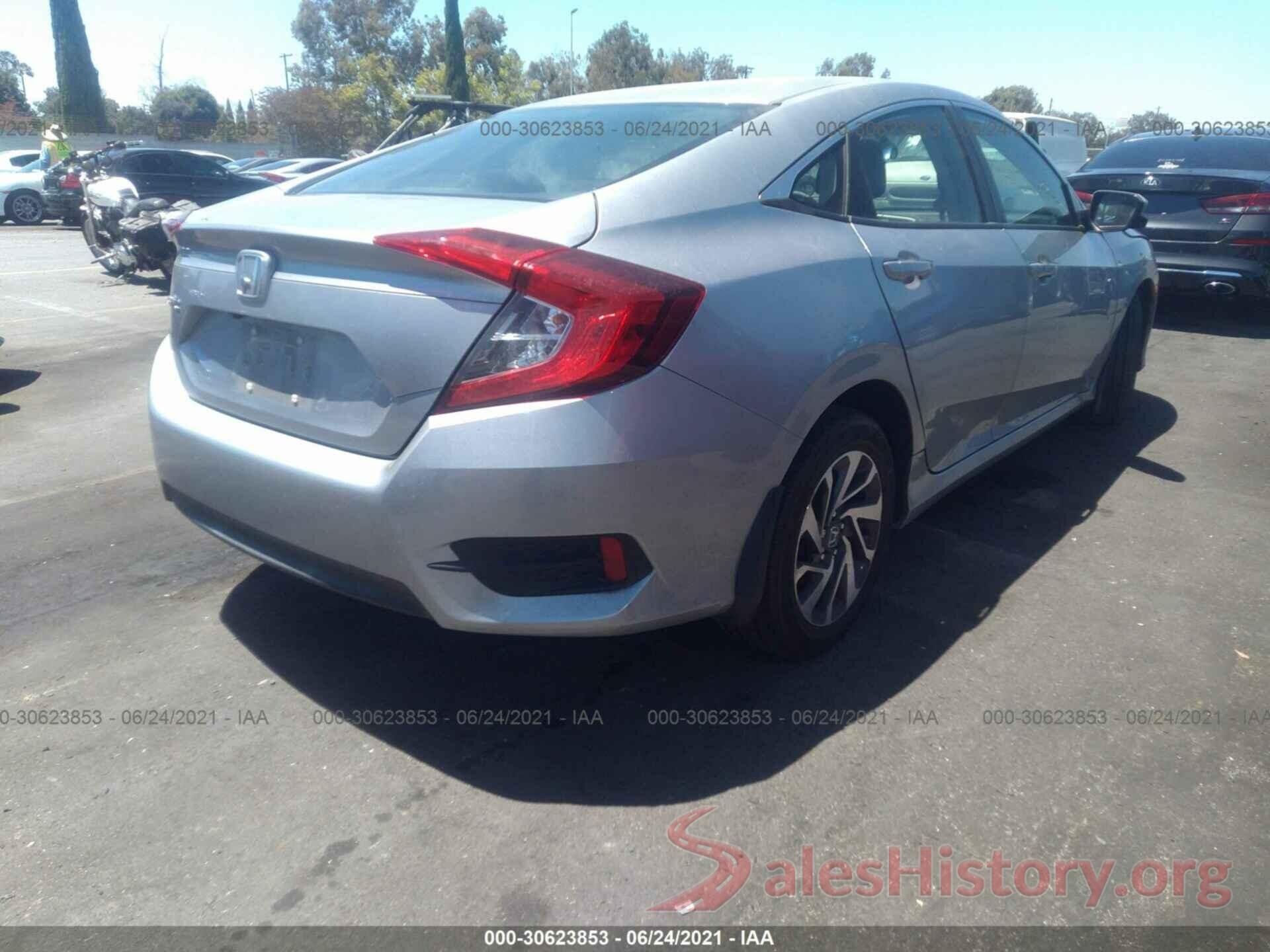 19XFC2F7XGE206123 2016 HONDA CIVIC SEDAN