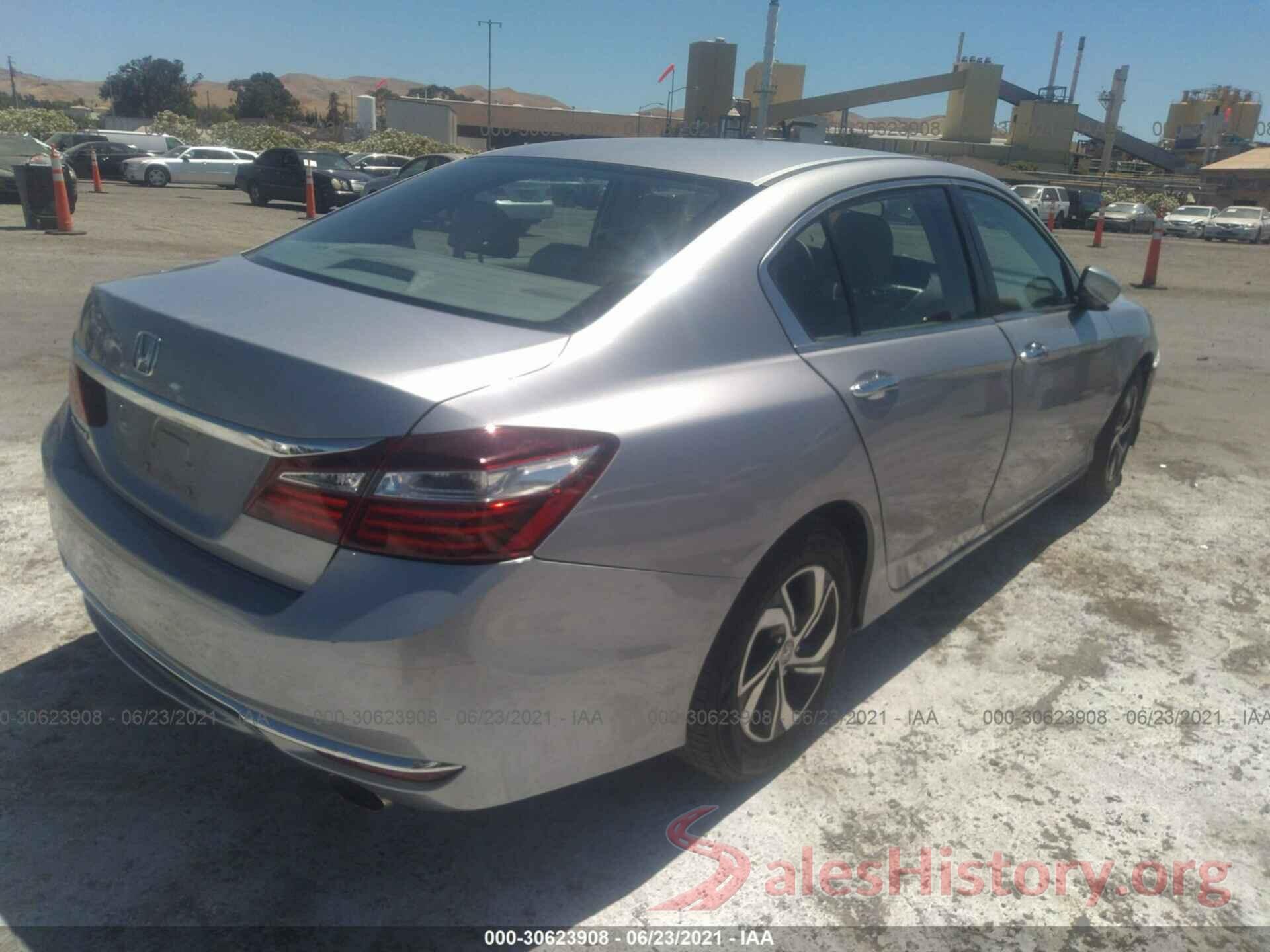 1HGCR2F31GA211701 2016 HONDA ACCORD SEDAN